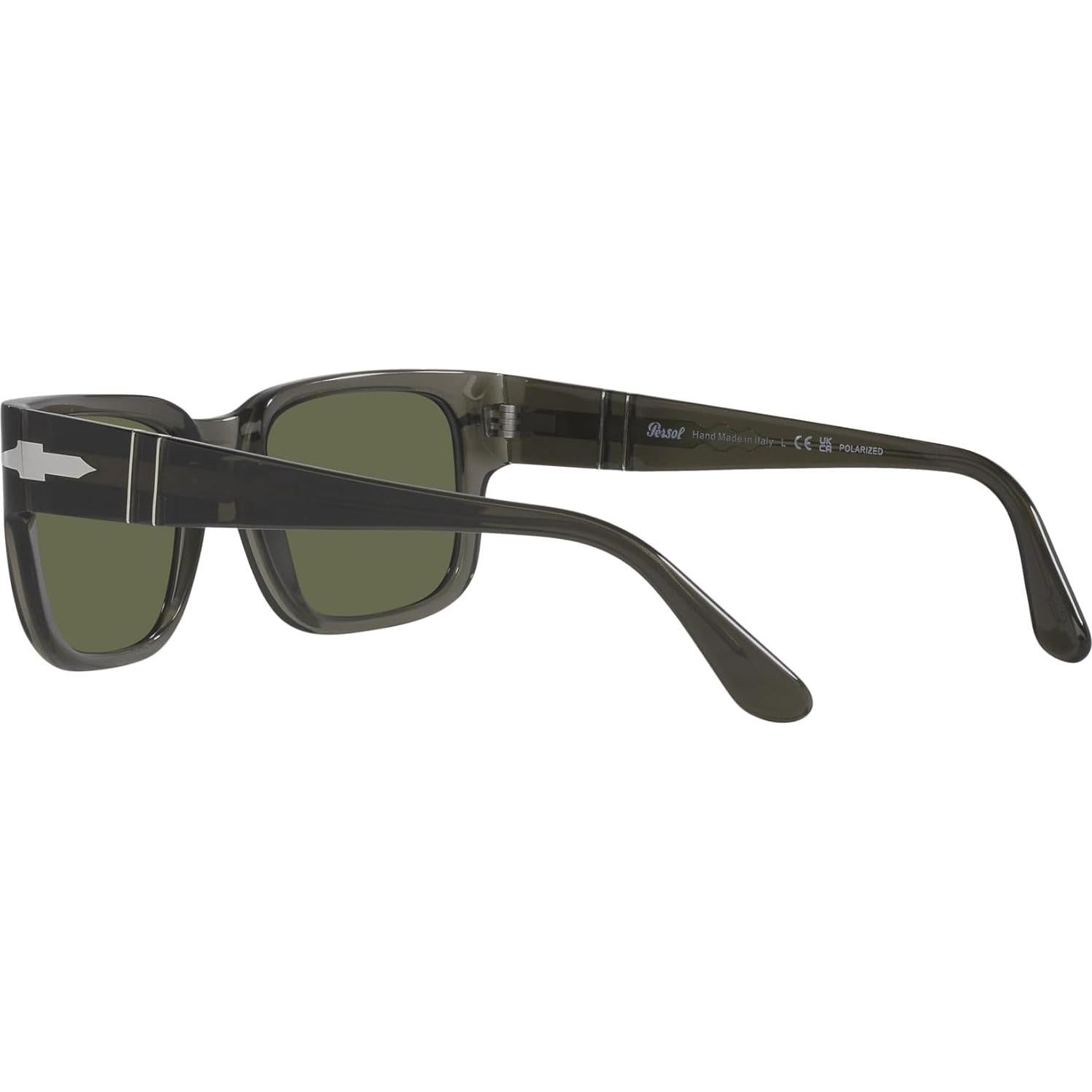 Gafas de Sol Rectangulares Persol PO3315S Verde Polarizado