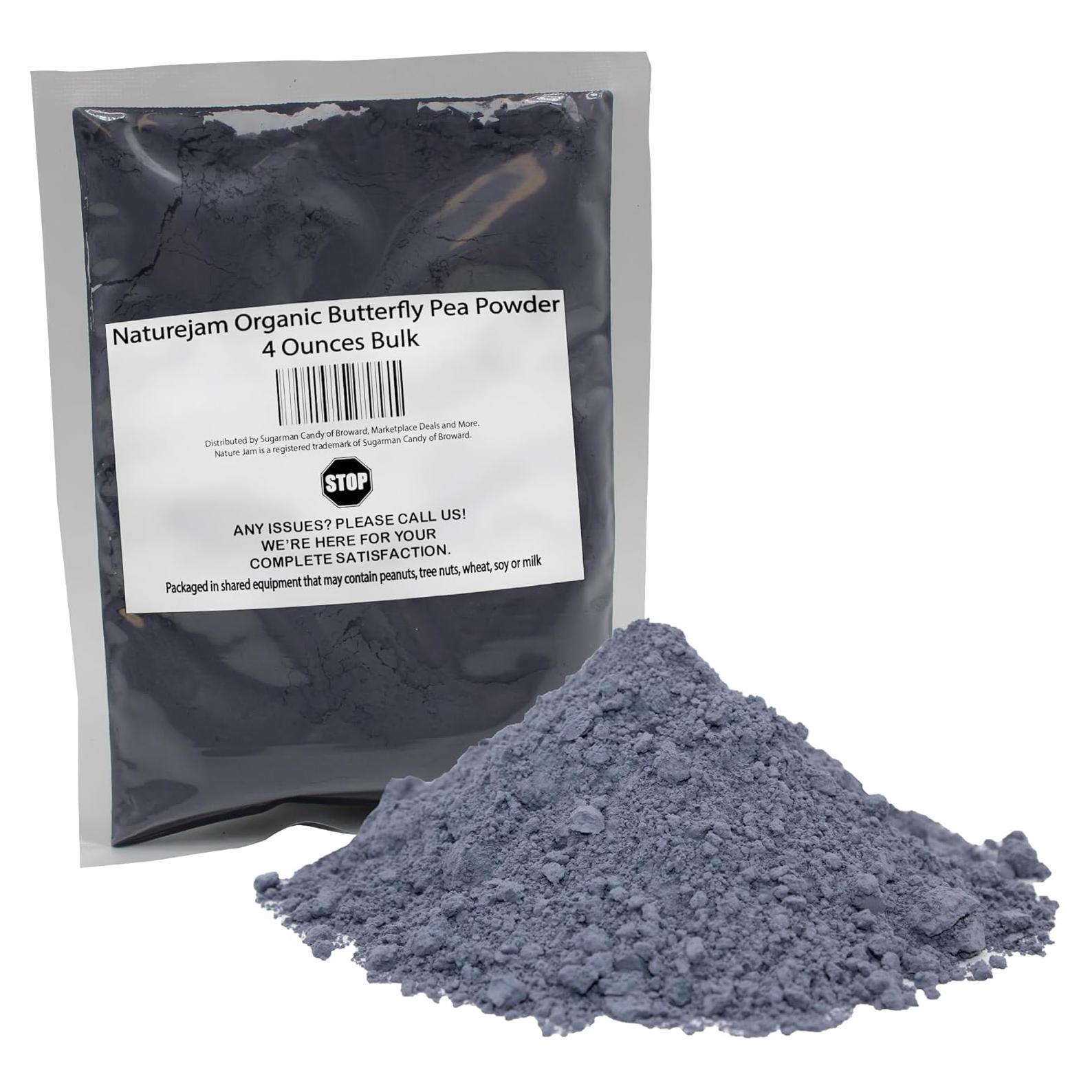 Polvo de Grosor de Mariposa Orgánico Naturejam 113.4g