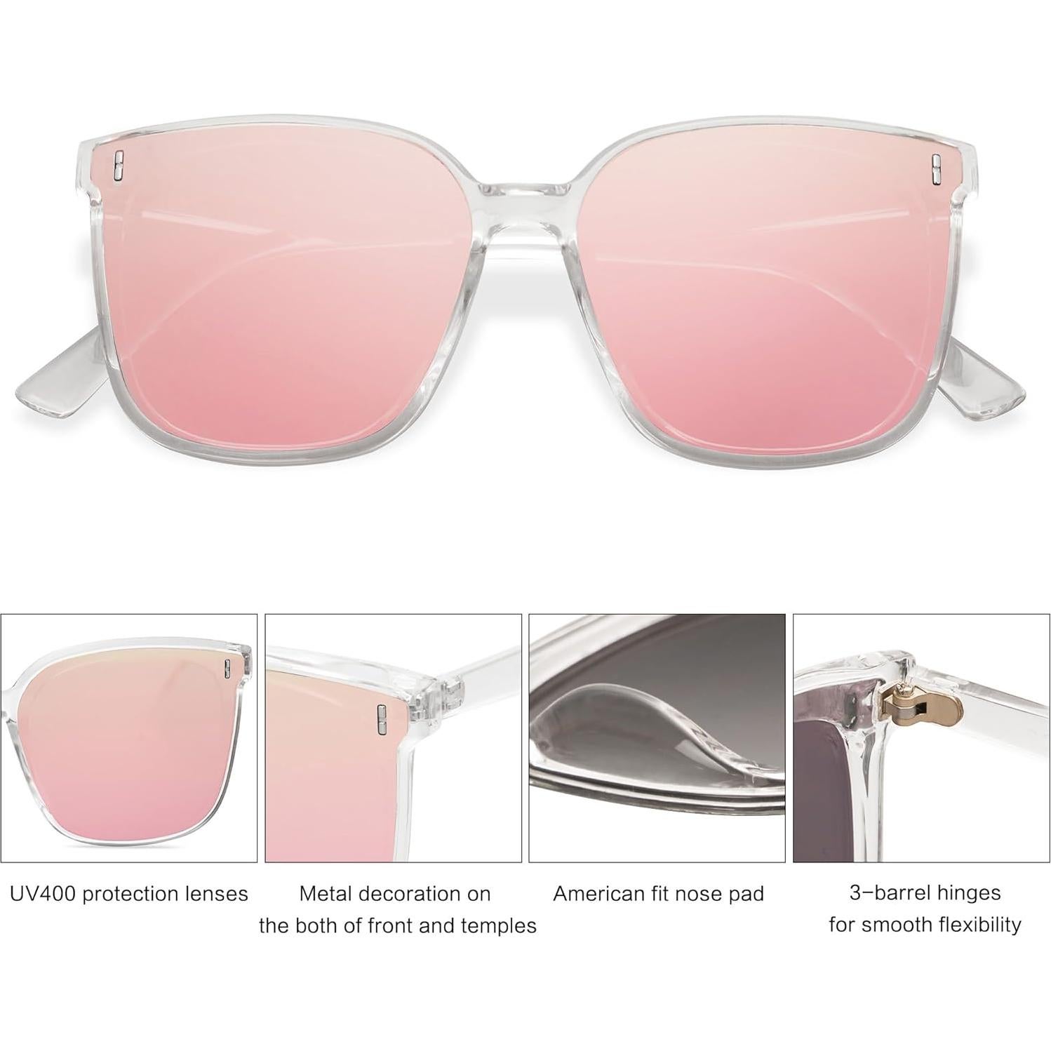 Gafas de sol SojoS SJ2157 UV400 para mujeres y hombres