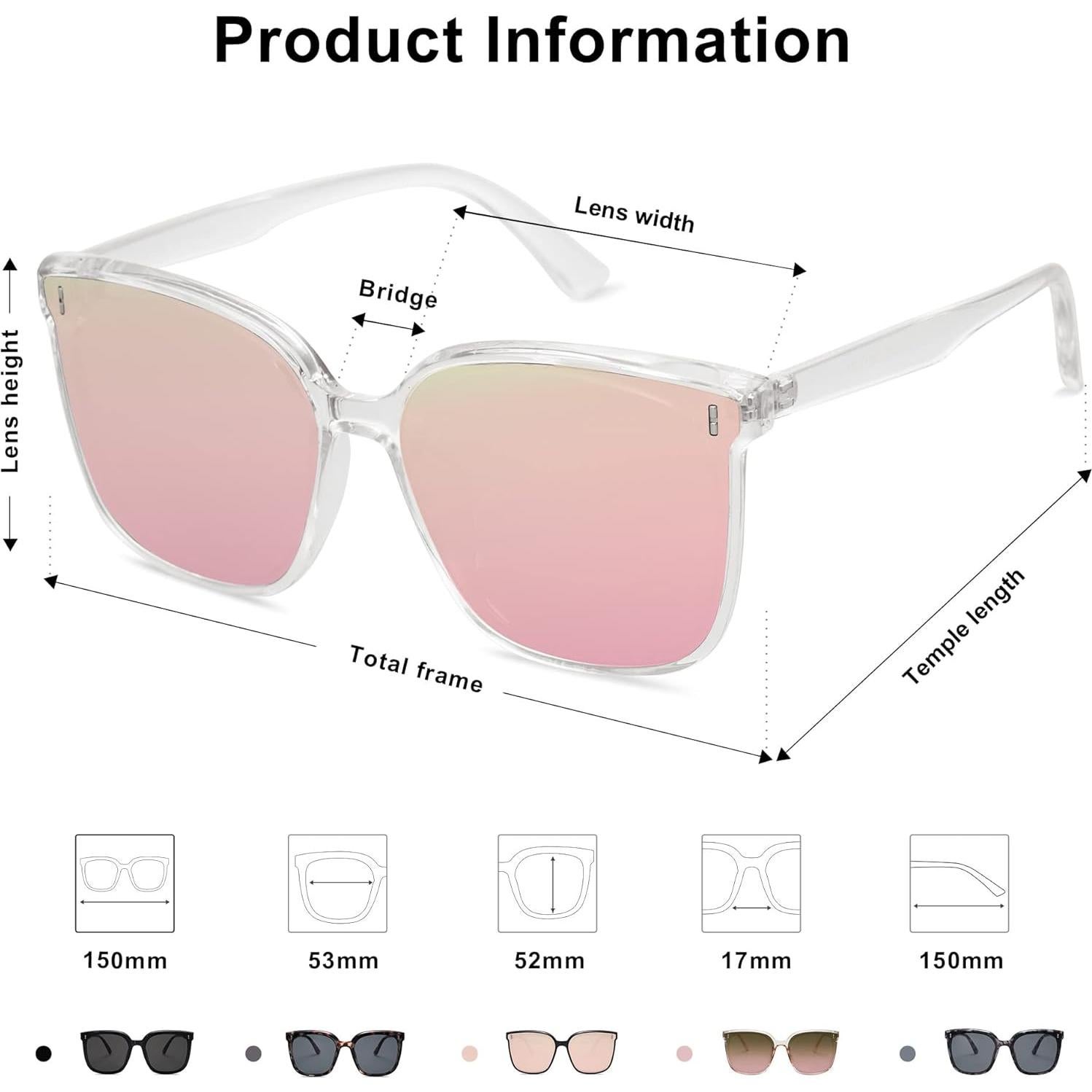 Gafas de sol SojoS SJ2157 UV400 para mujeres y hombres