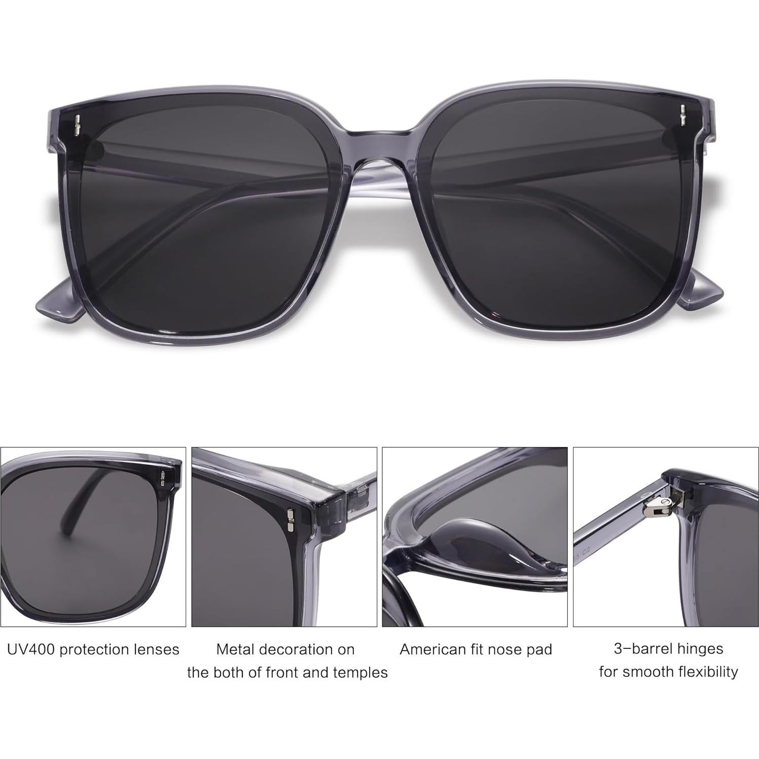 Gafas de sol SojoS SJ2157 UV400 para mujeres y hombres