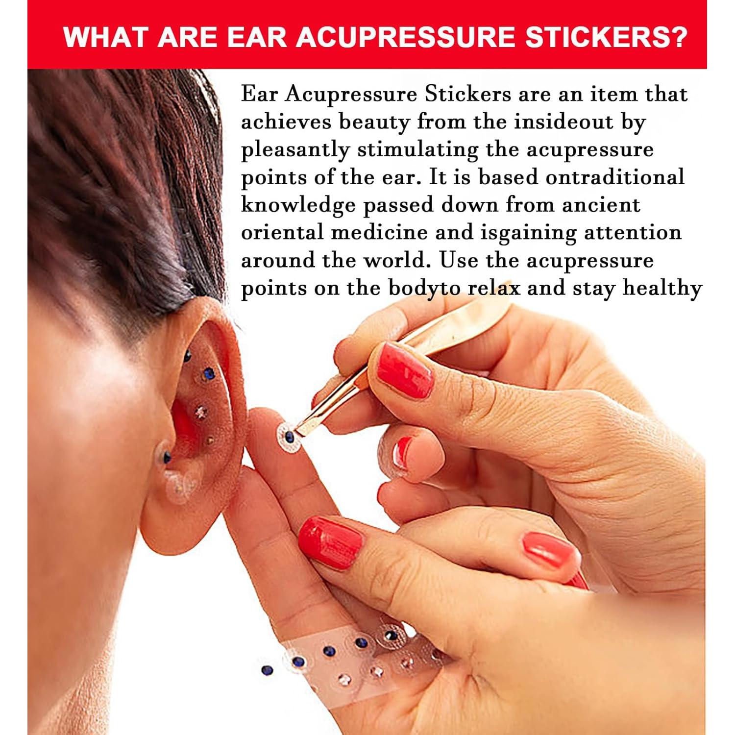 Kit de Acupuntura con Semillas de Oído Genérico - 20 Piezas