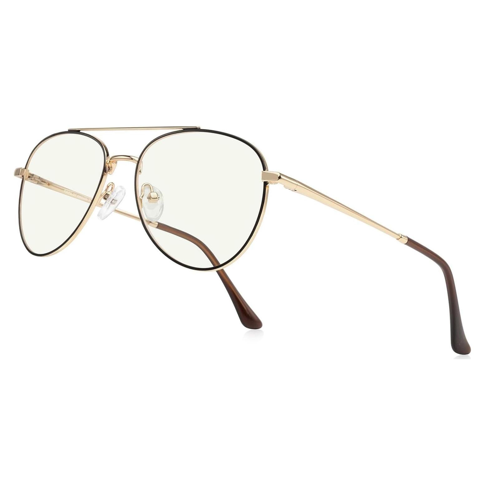 Gafas de lectura aviador RB6456 con luz azul 54mm