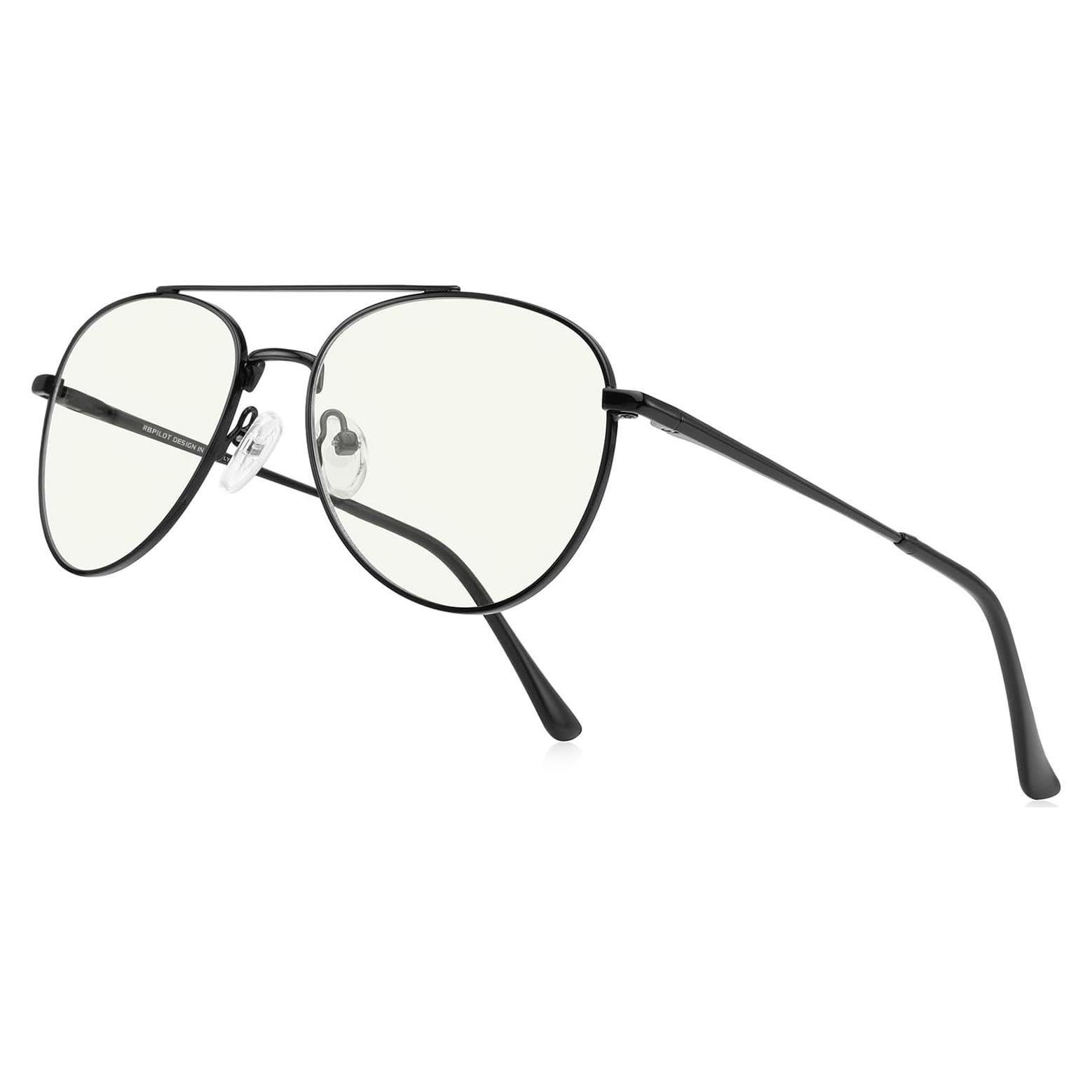 Gafas de lectura aviador RB6456 con luz azul 54mm