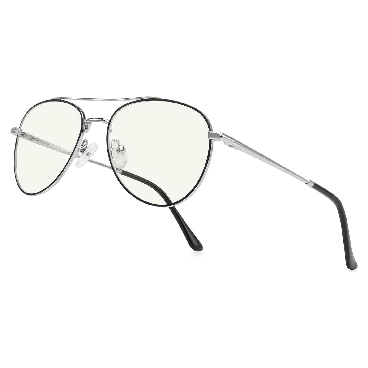 Gafas de lectura aviador RB6456 con filtro luz azul 54mm