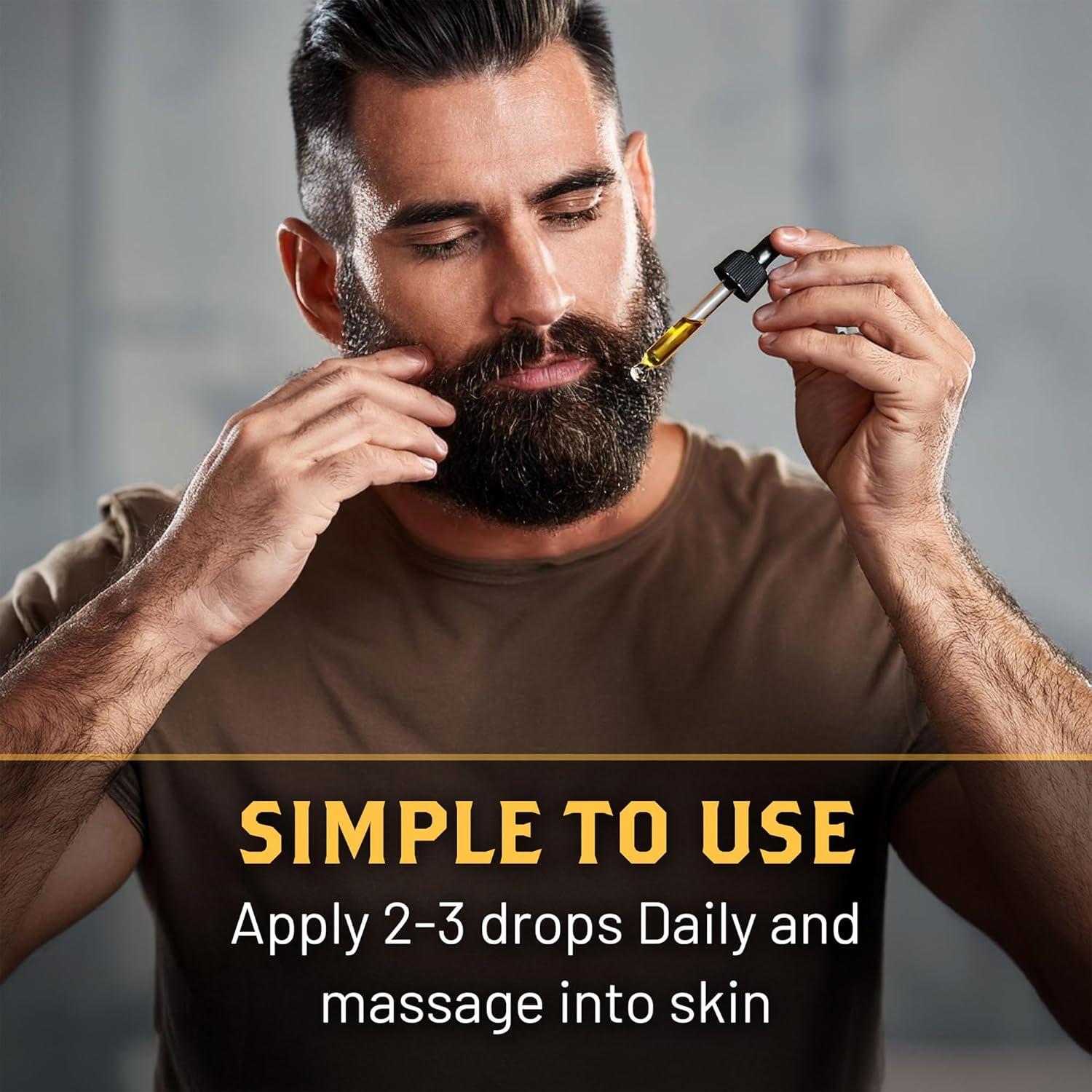 Aceite para Barba Leven Rose 30ml Sin Fragancia Premium