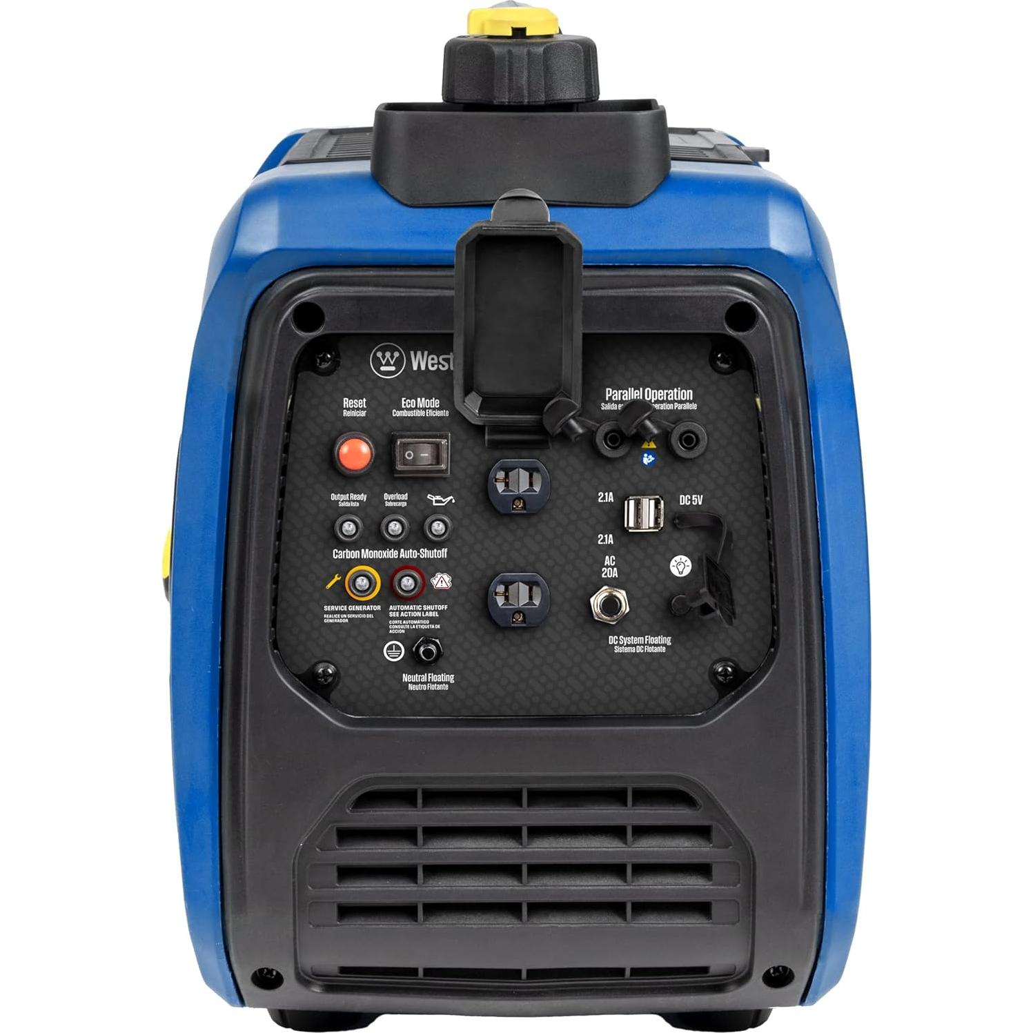 Generador Inversor Westinghouse iGen1500c 1500W Gas Silencioso