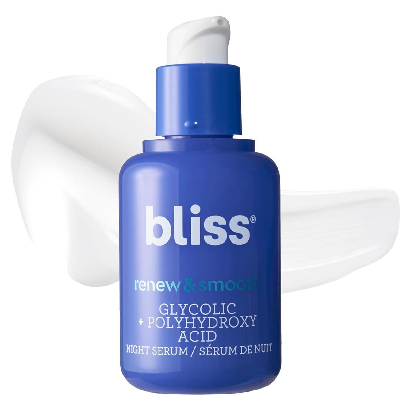 Suero Nocturno Bliss Renovar y Suavizar 28g Exfoliante