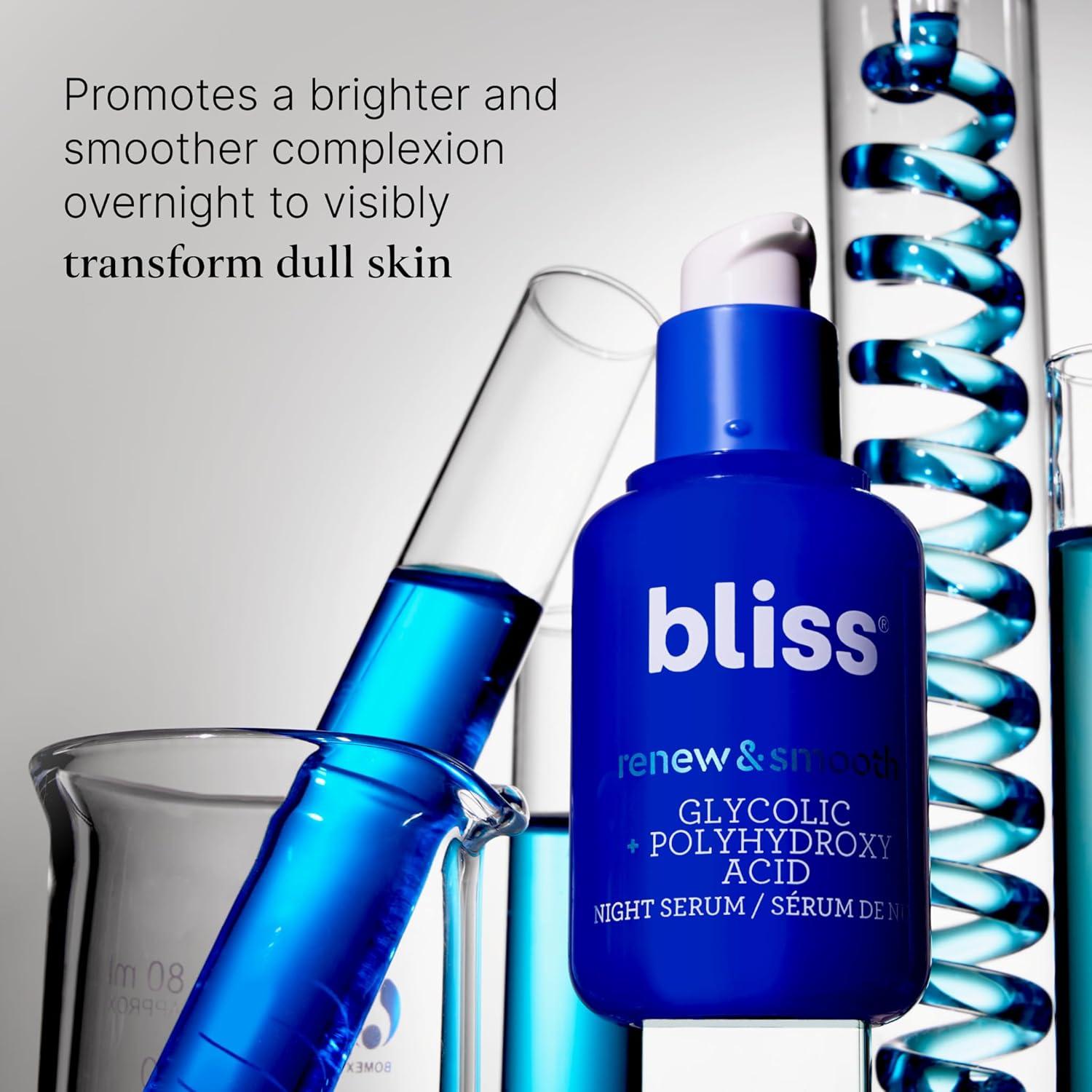 Suero Nocturno Bliss Renovar y Suavizar 28g Exfoliante