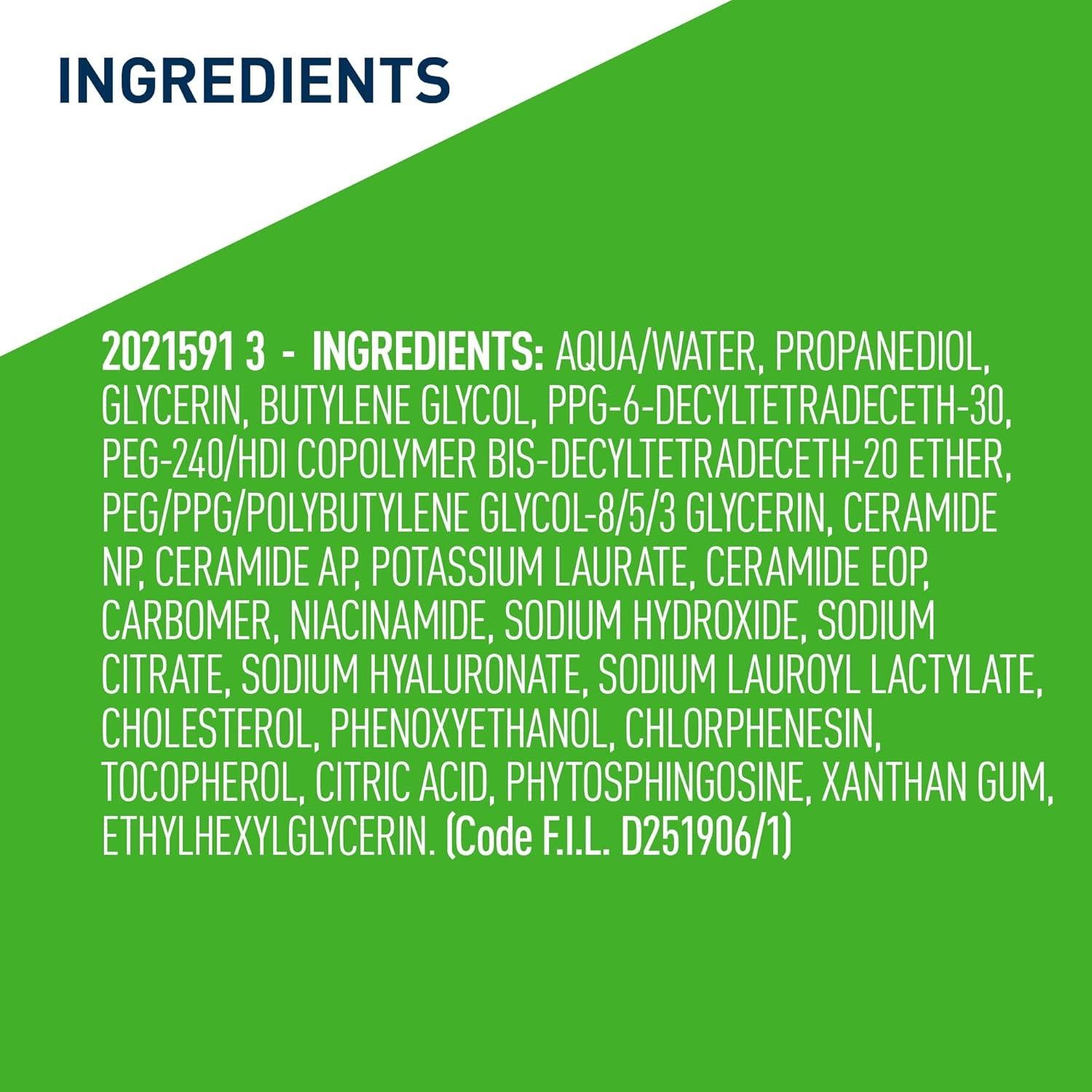 Tónico Hidratante CeraVe 200 ml Sin Alcohol Piel Sensible