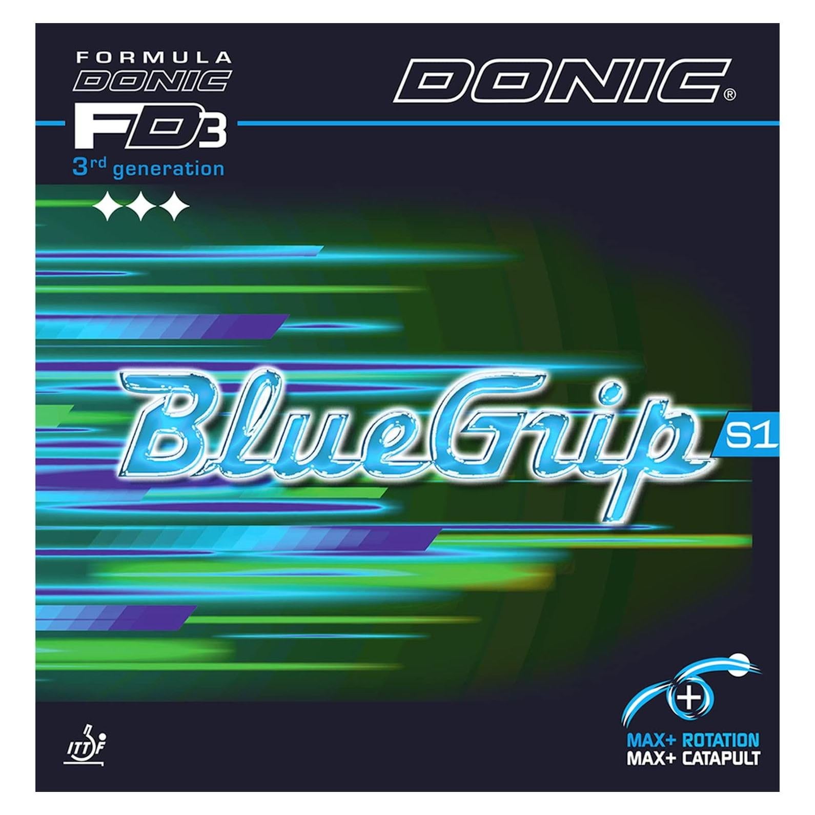 Goma de Tenis de Mesa Donic S1 Azul Suave Adhesiva 2023