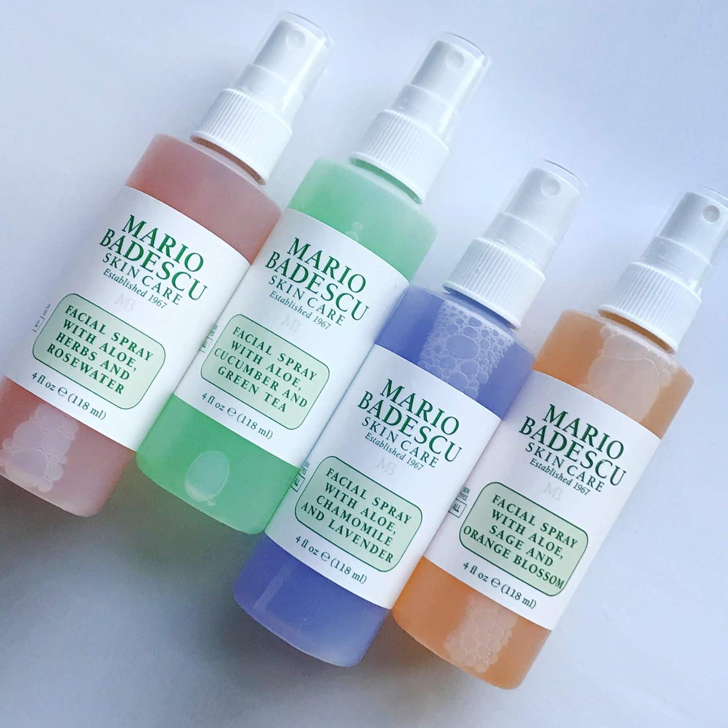 Spray Facial Mario Badescu Pack de 4 Hidratantes 59 ml