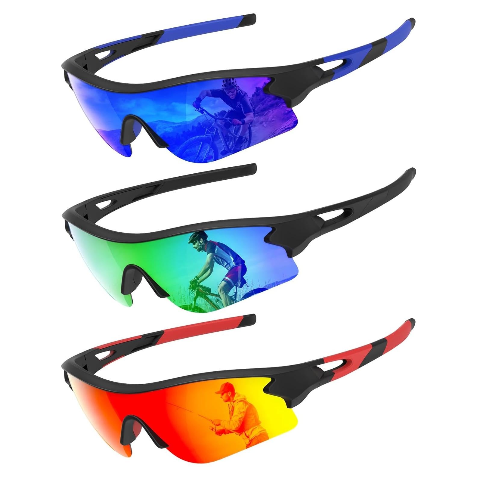Gafas de sol polarizadas OUKEMAX para deportes - Unisex