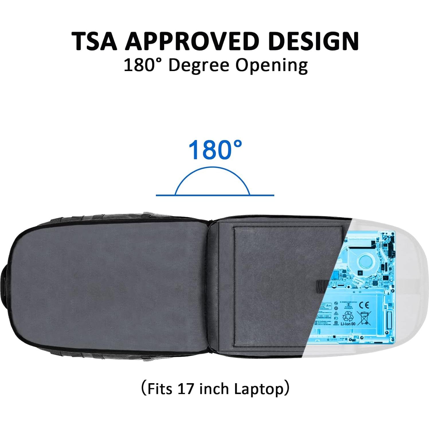 Mochila MATEIN para Laptop 17" Resistente al Agua 32L