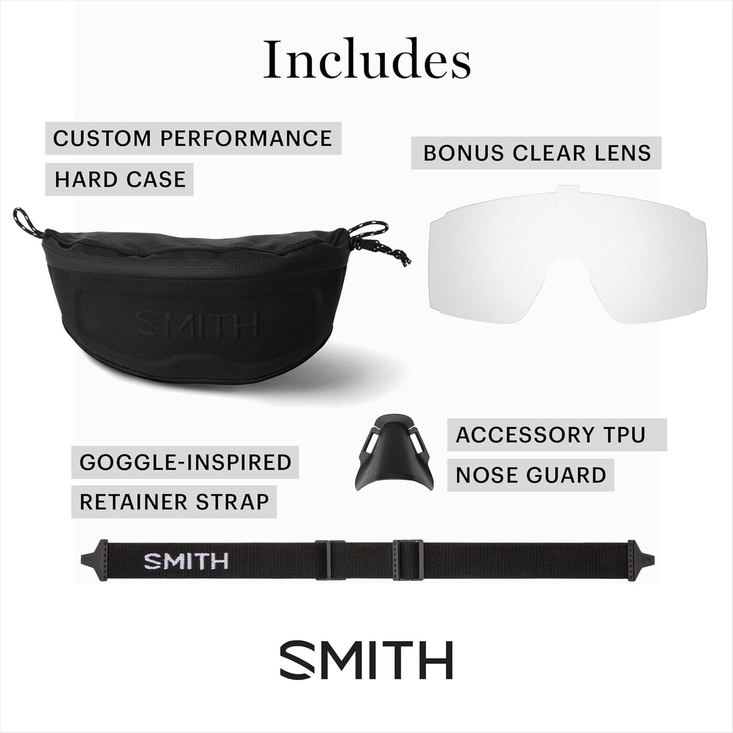 Gafas de sol SMITH Pursuit ChromaPop con protectores - Unisex
