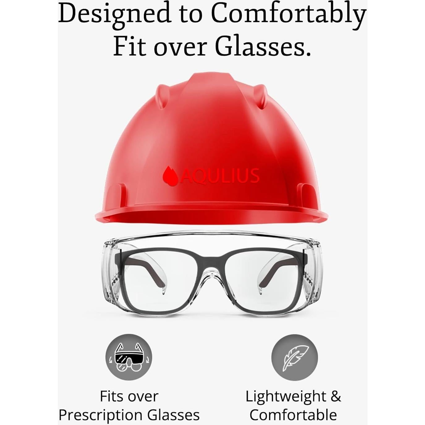Gafas de Seguridad Aqulius OTG - Resistentes al Vaho y Arañazos