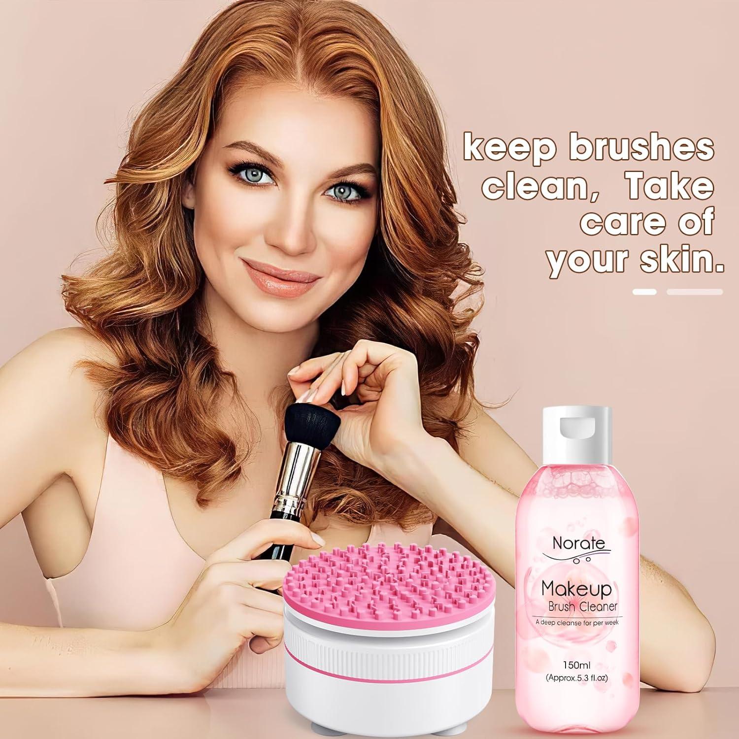 Limpiador de Brochas Norate 156 ml Fórmula Suave Libre de Crueldad