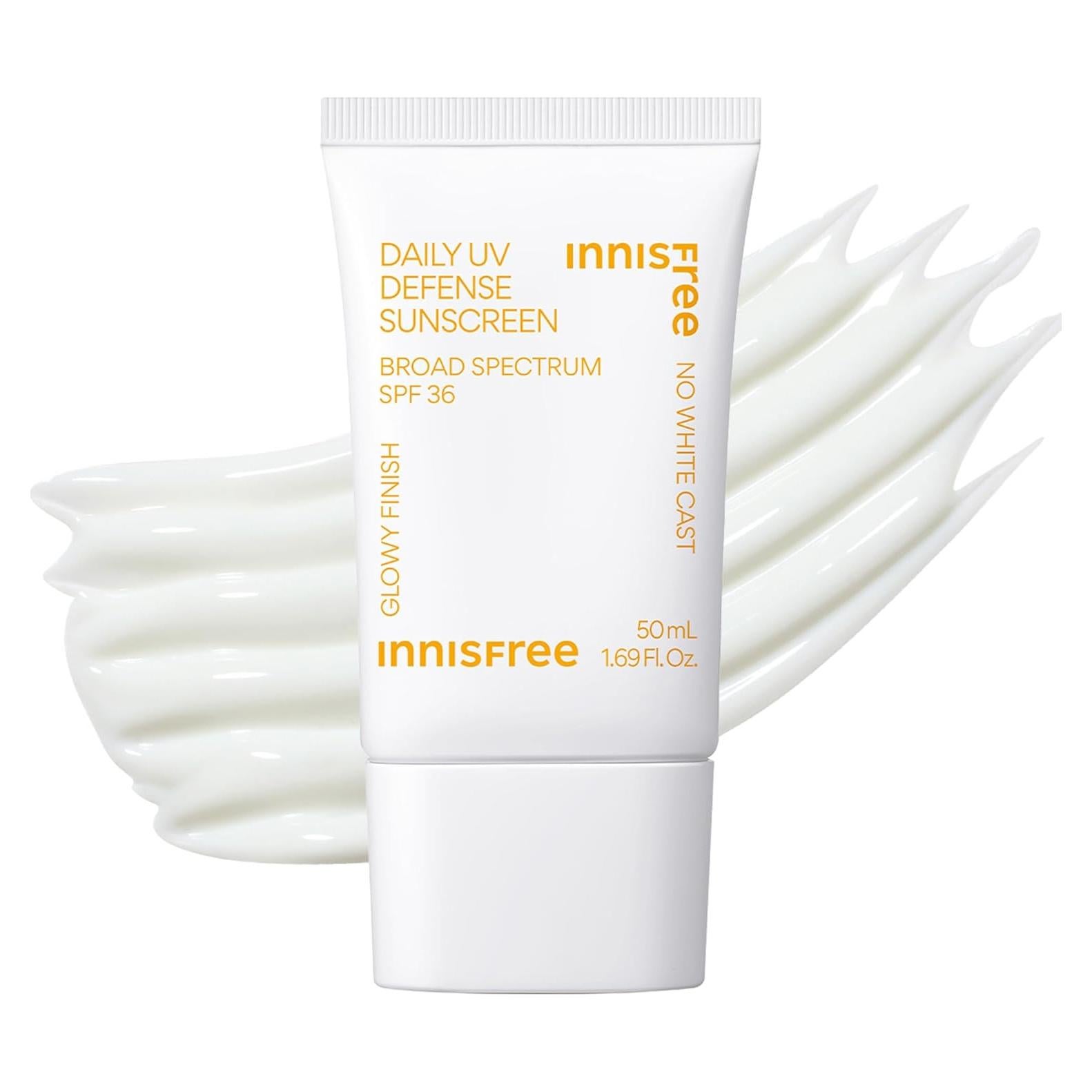 Protector Solar Innisfree UV Defense SPF 36 50 ml Invisible