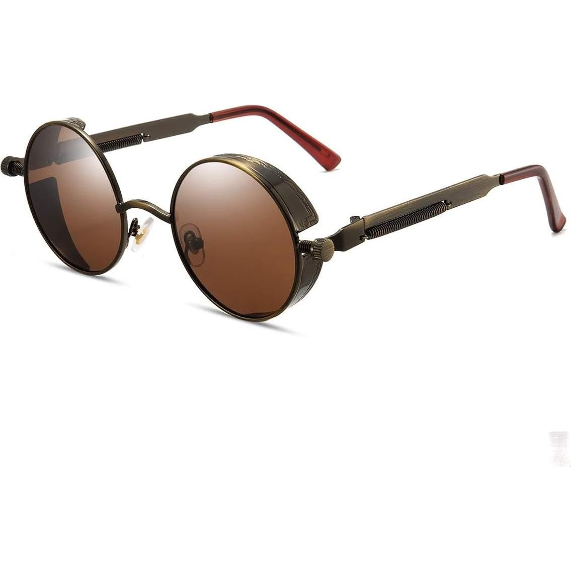 Gafas de sol Glclrs Crowley steampunk polarizadas UV