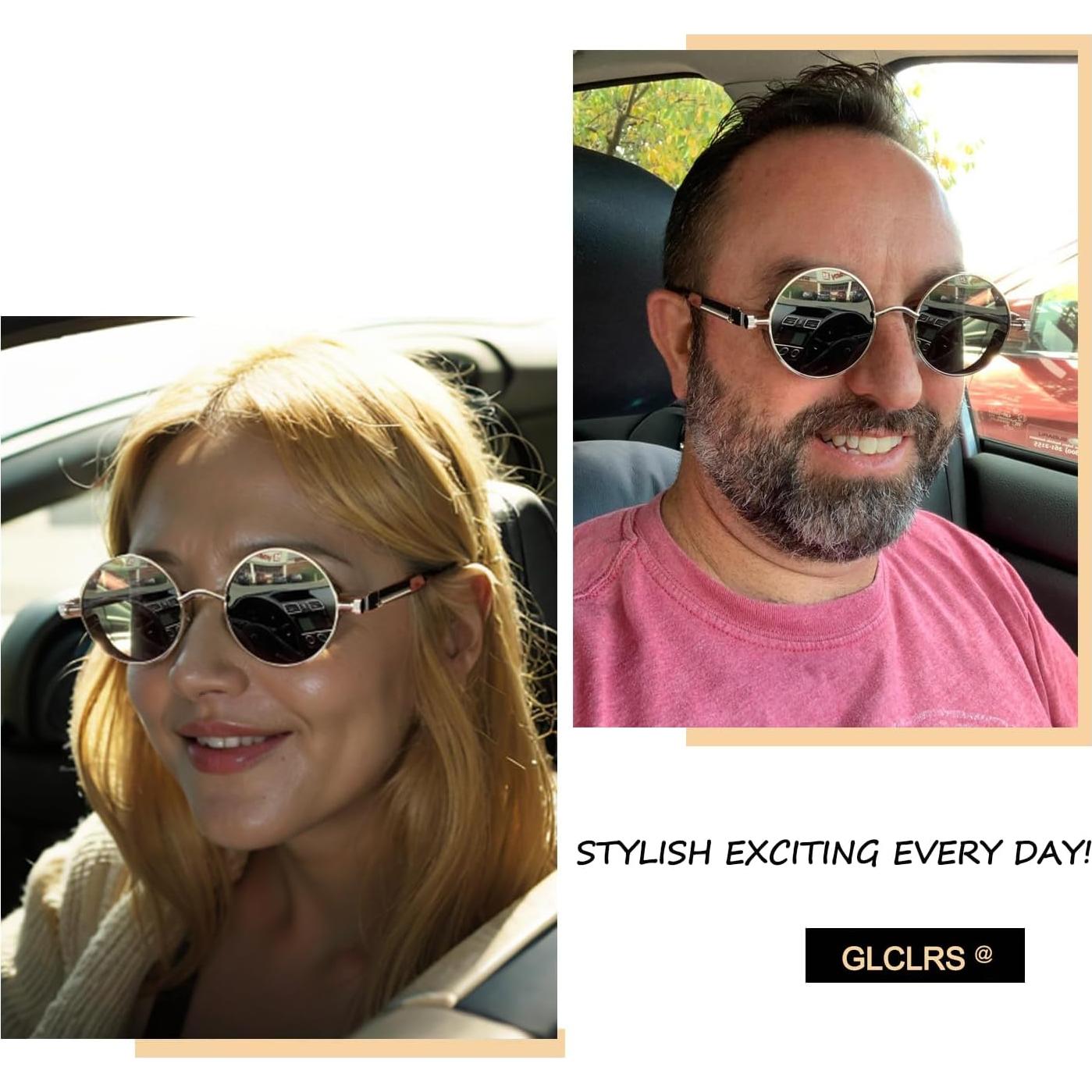 Gafas de sol Steampunk Glclrs modelo 889 polarizadas UV