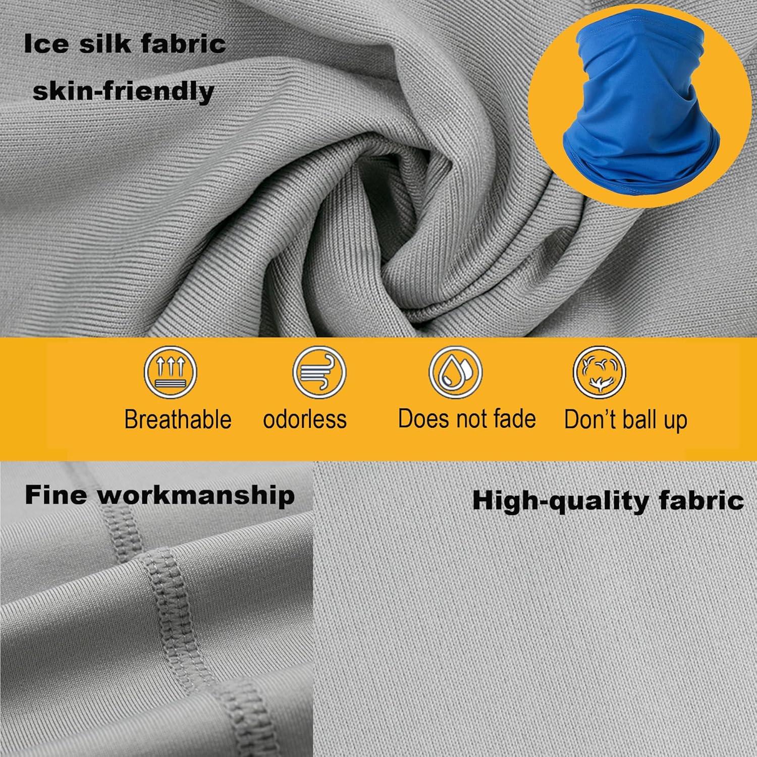 Gafas de Motocicleta LJDJ con Balaclava UV Azul