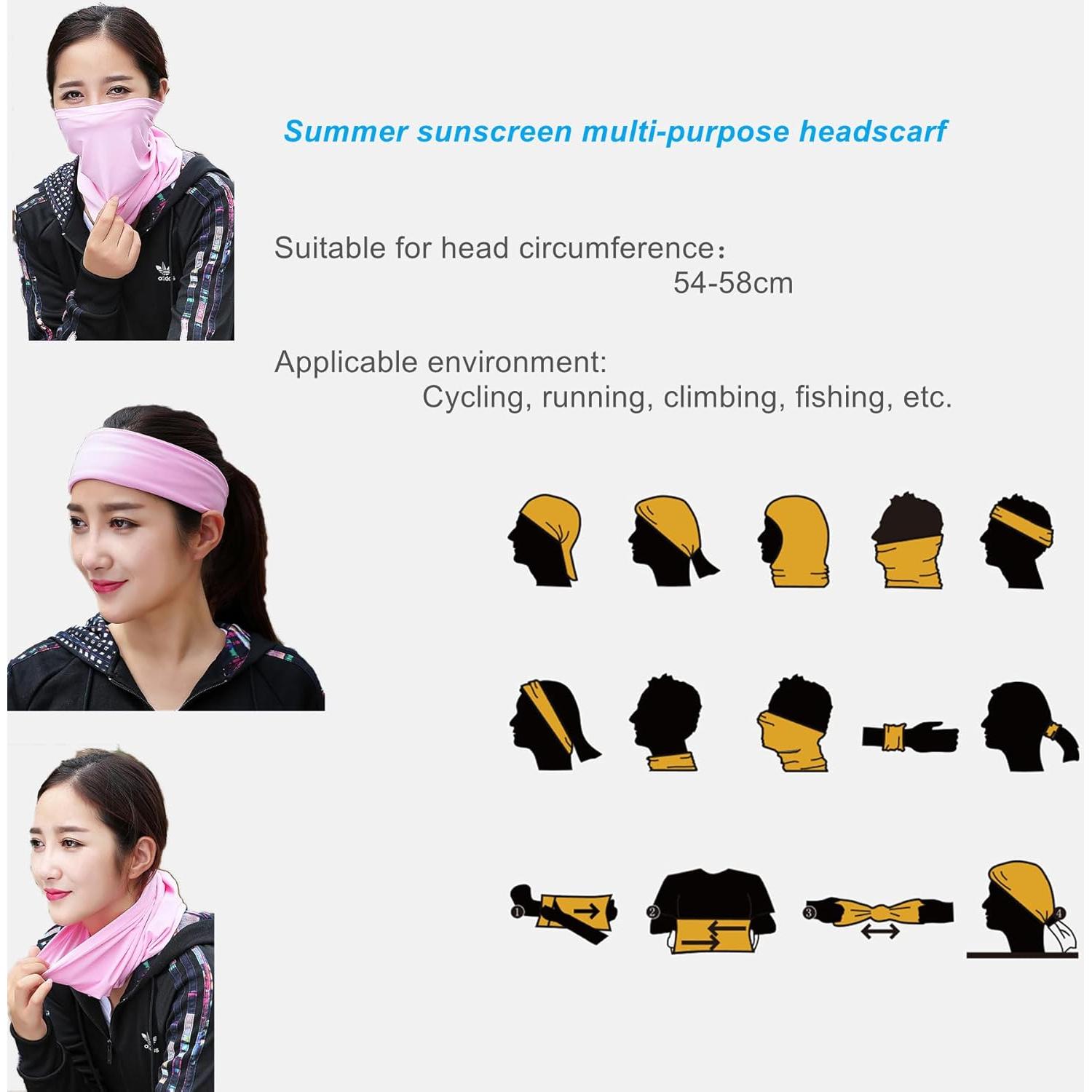 Gafas de Motocicleta LJDJ con Balaclava UV Rosa