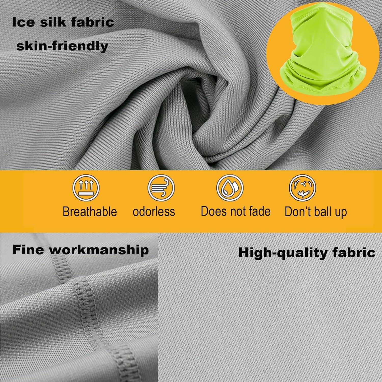 Gafas de Motocicleta LJDJ con Balaclava UV Verde