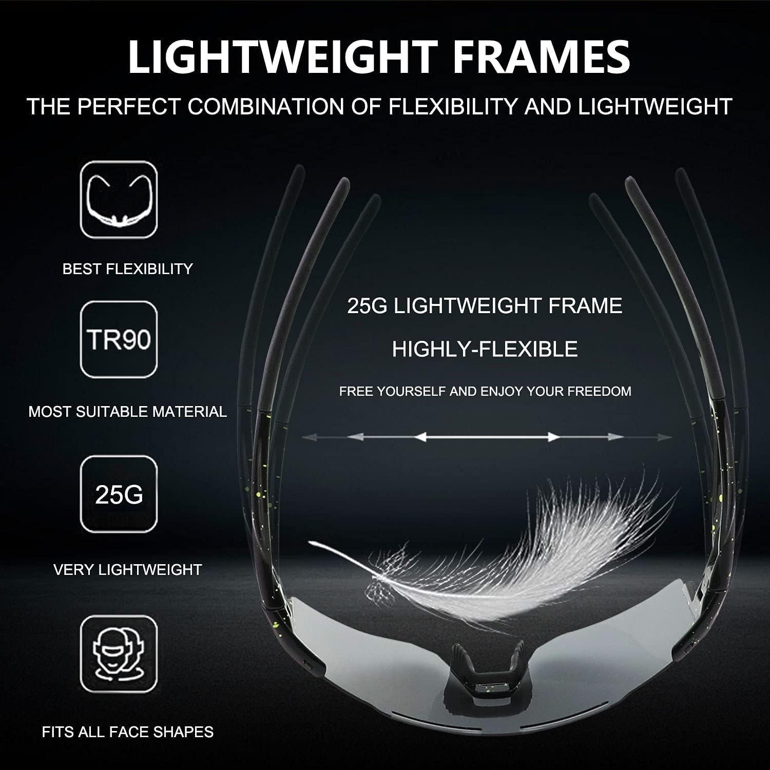 Gafas de sol OULAIQI para ciclismo y deportes UV400