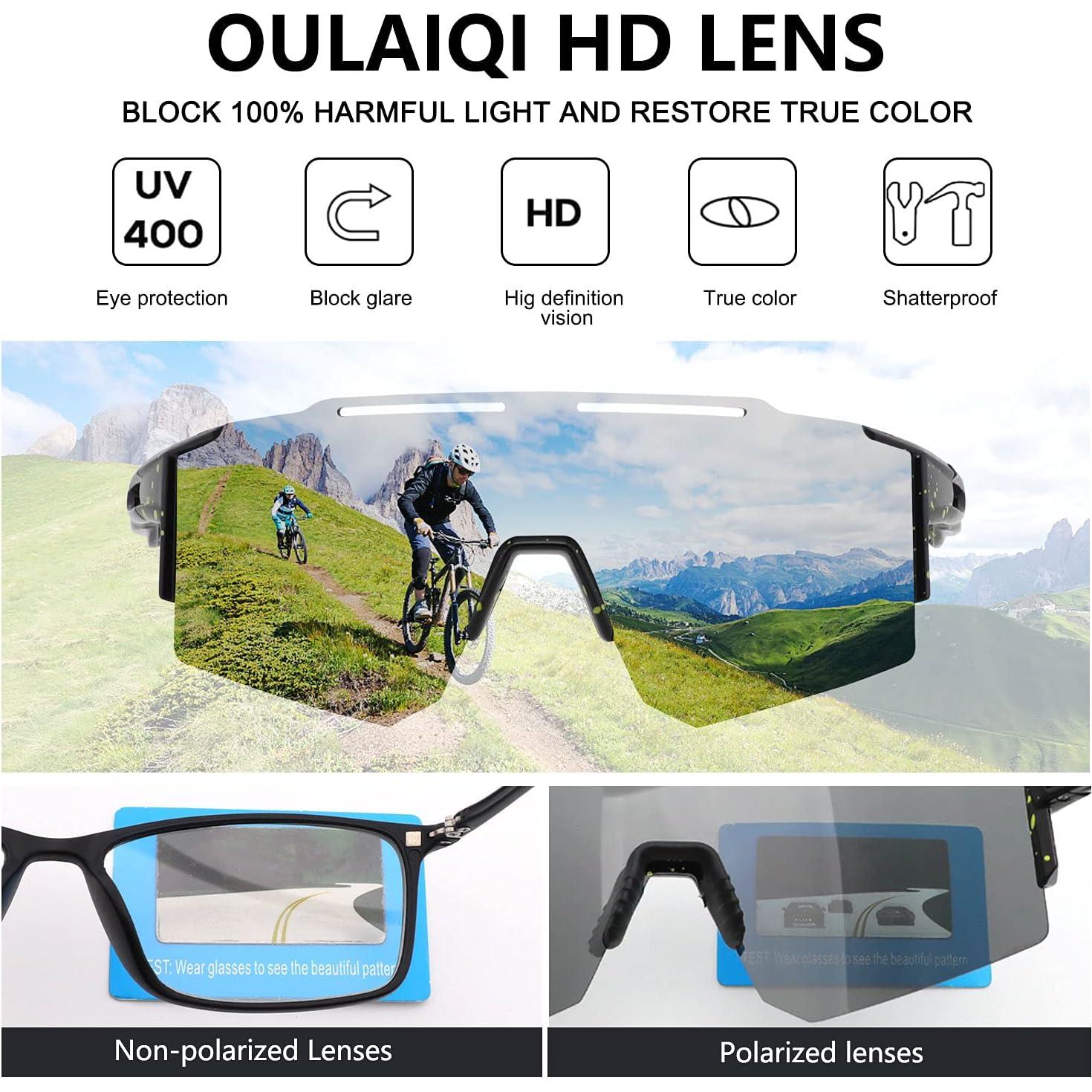 Gafas de sol OULAIQI para ciclismo y deportes UV400