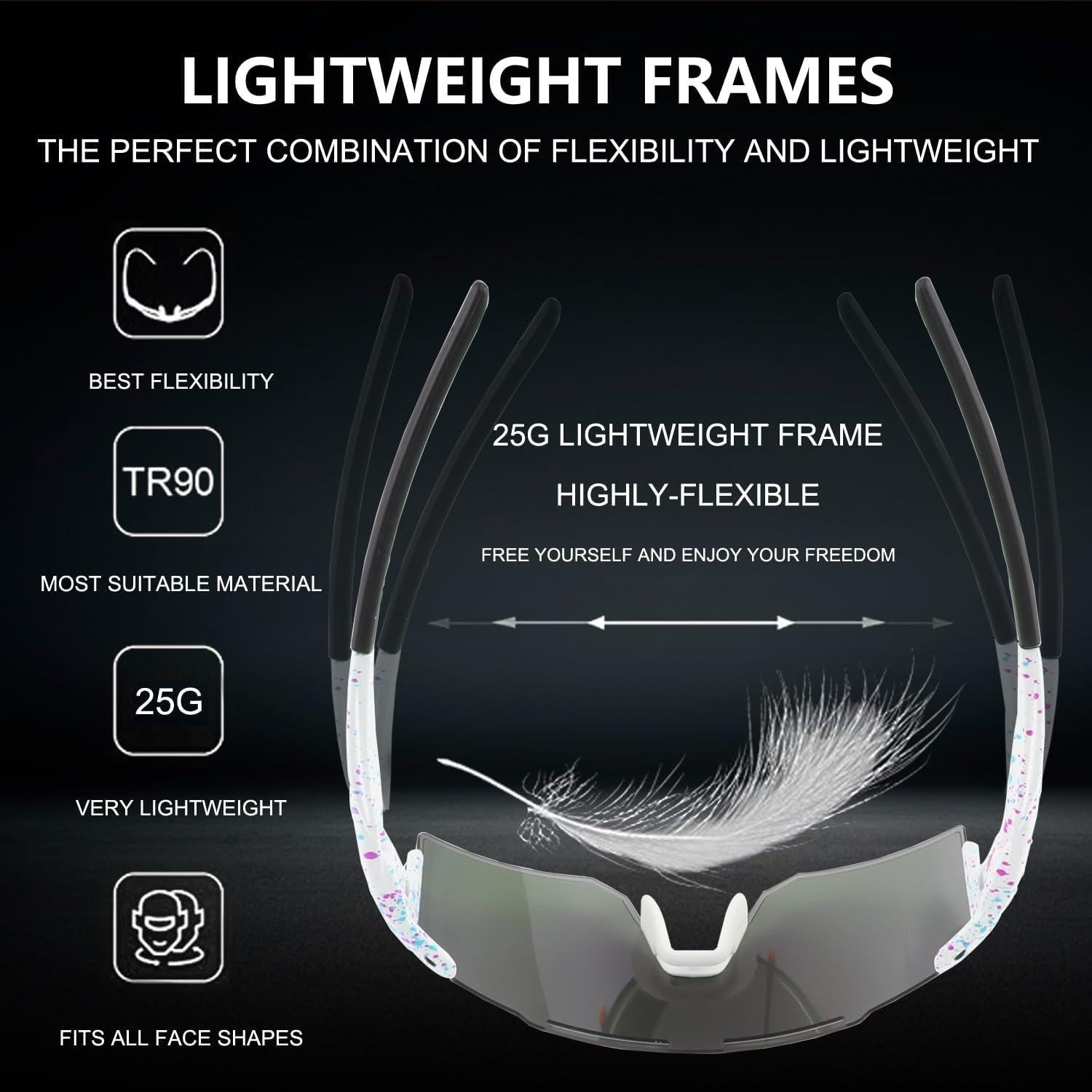 Gafas de Ciclismo OULAIQI 550a Polarizadas UV400