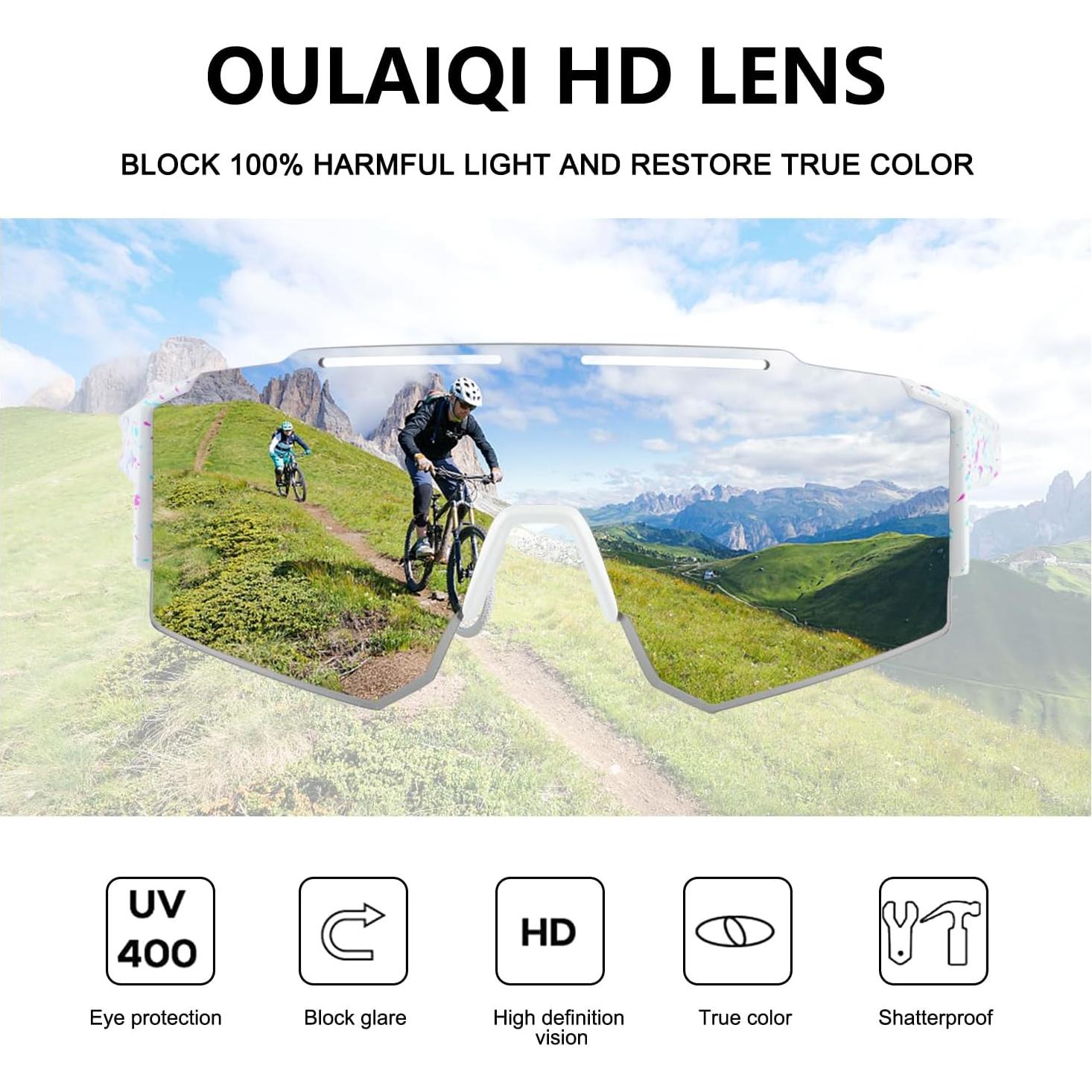 Gafas de Ciclismo OULAIQI 550a Polarizadas UV400