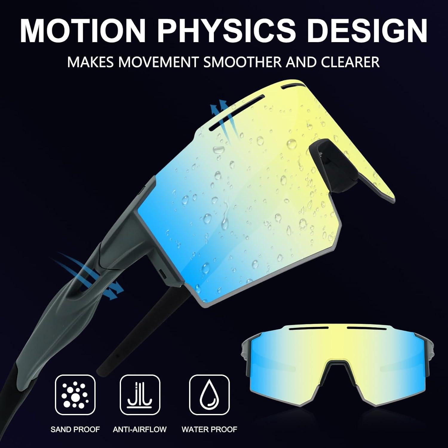 Gafas de sol OULAIQI Qlq-550a para ciclismo UV400