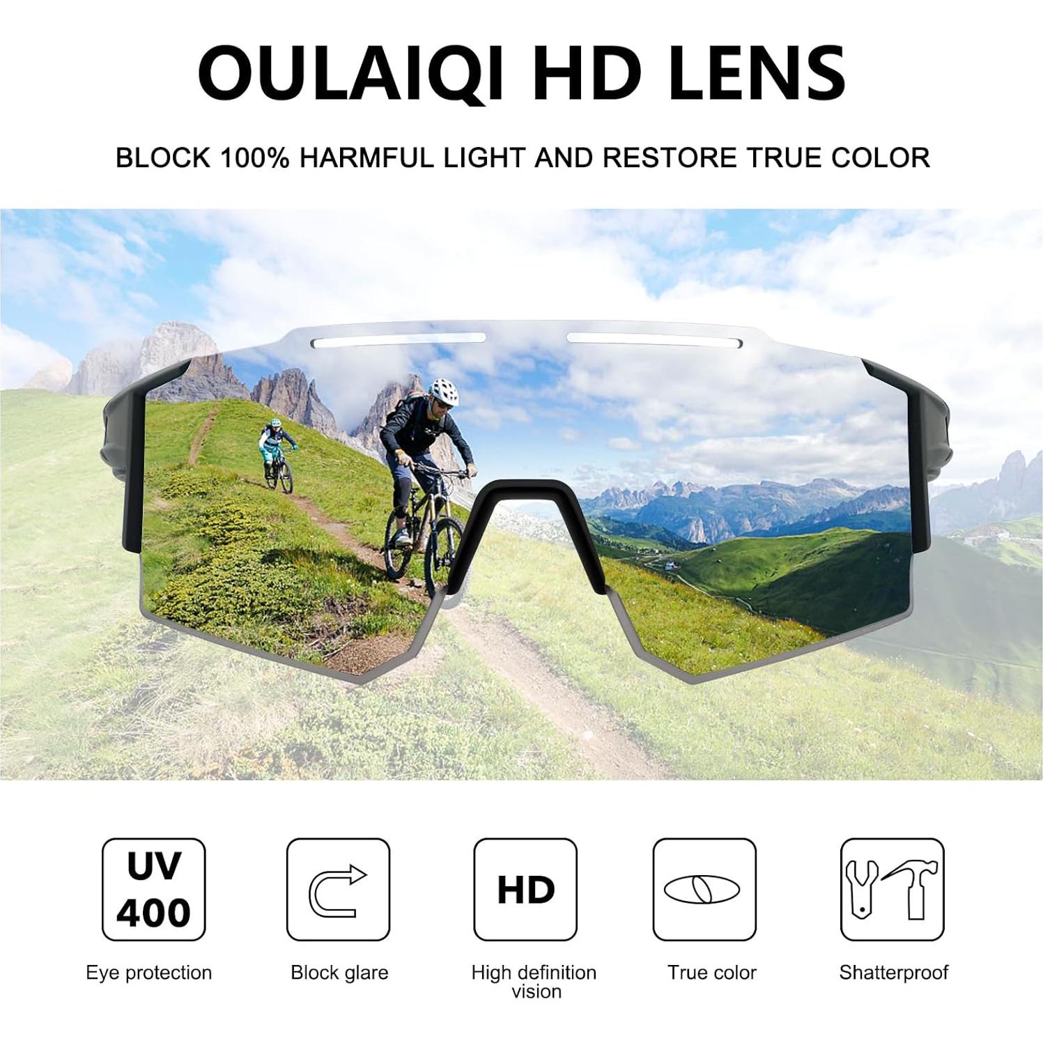 Gafas de sol OULAIQI Qlq-550a para ciclismo UV400