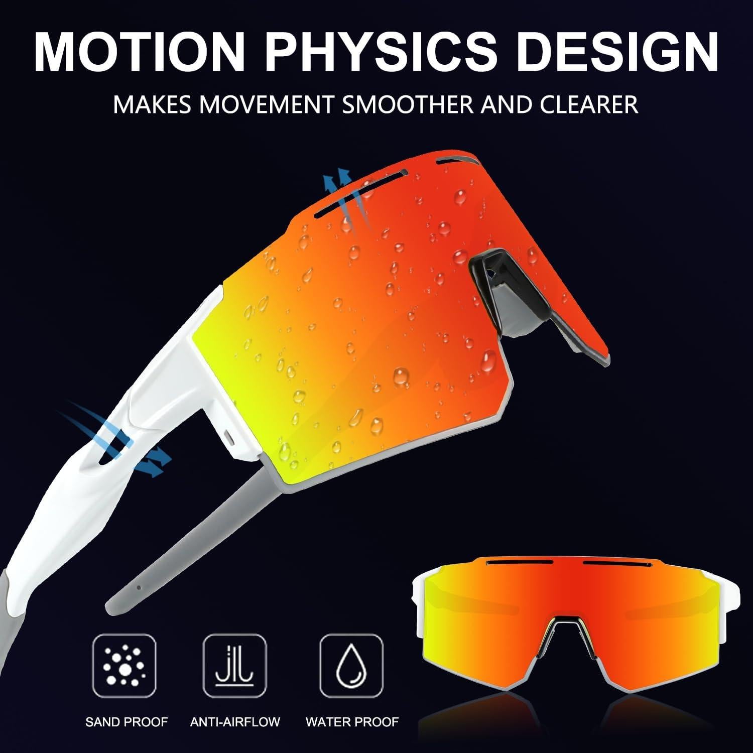 Gafas de sol OULAIQI Xq-550a para ciclismo y deportes