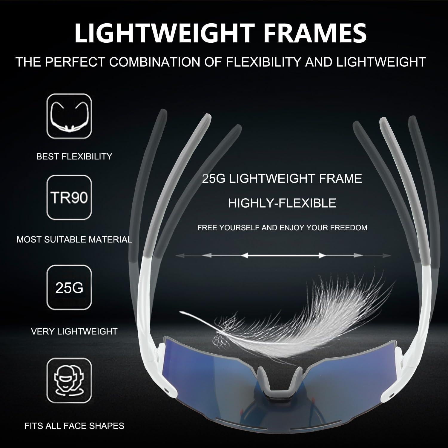 Gafas de sol OULAIQI Xq-550a para ciclismo y deportes