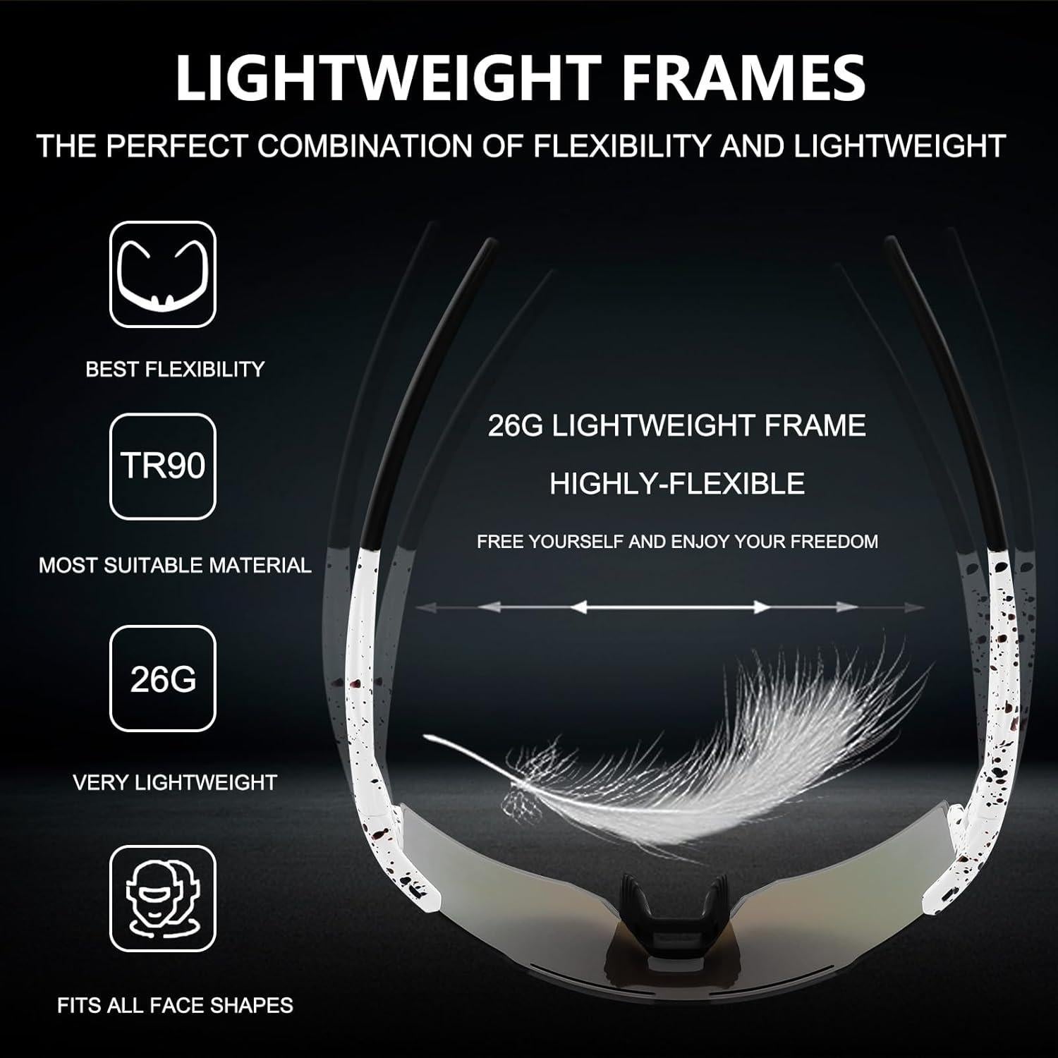 Gafas de sol OULAIQI Xq-550A para ciclismo UV400
