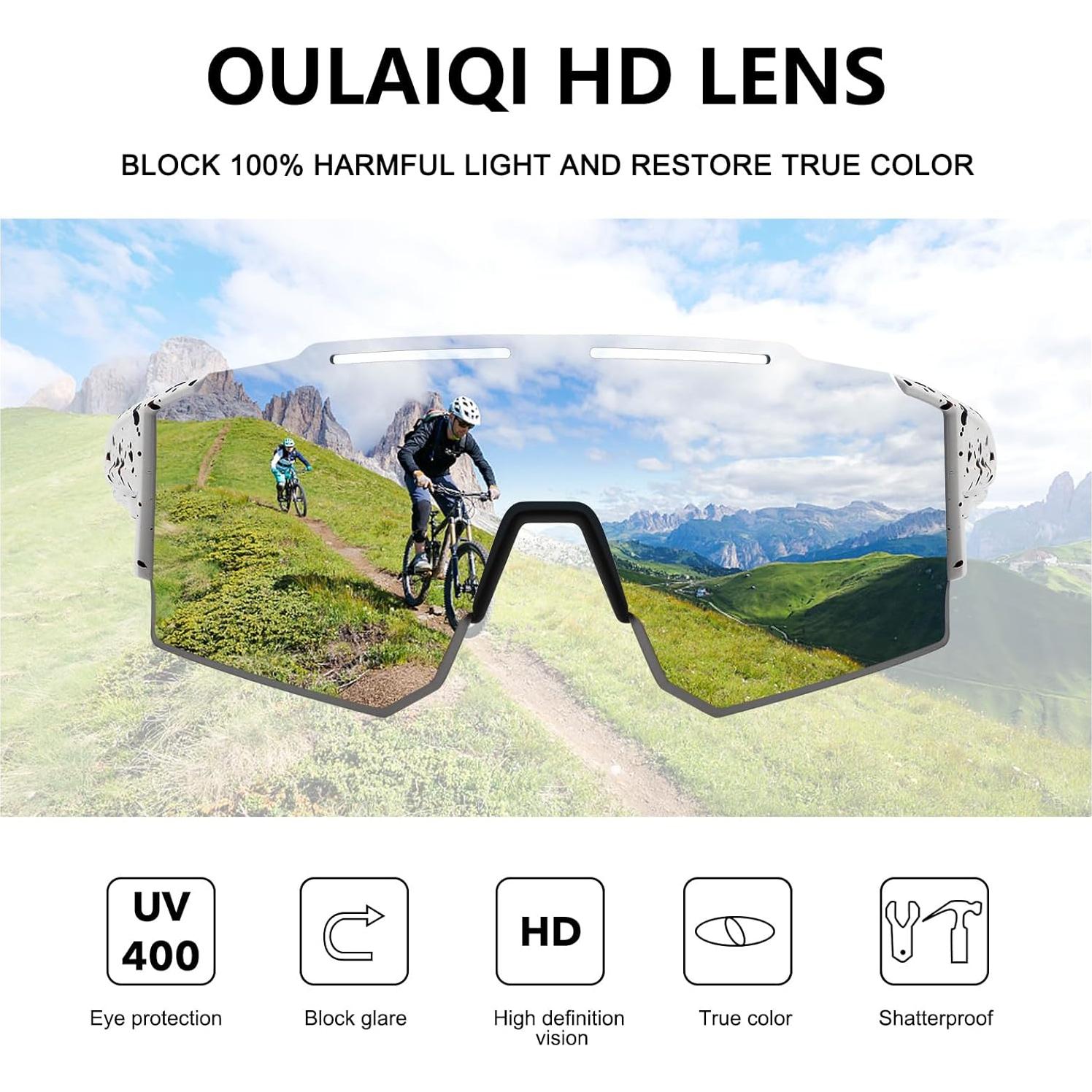 Gafas de sol OULAIQI Xq-550A para ciclismo UV400