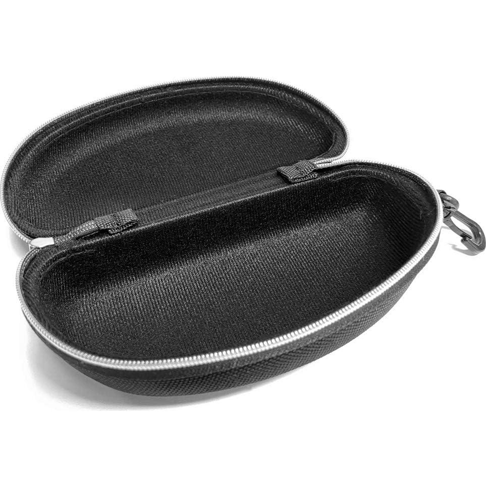 Estuche para Gafas Plateado - Paquete de 3 con Gancho