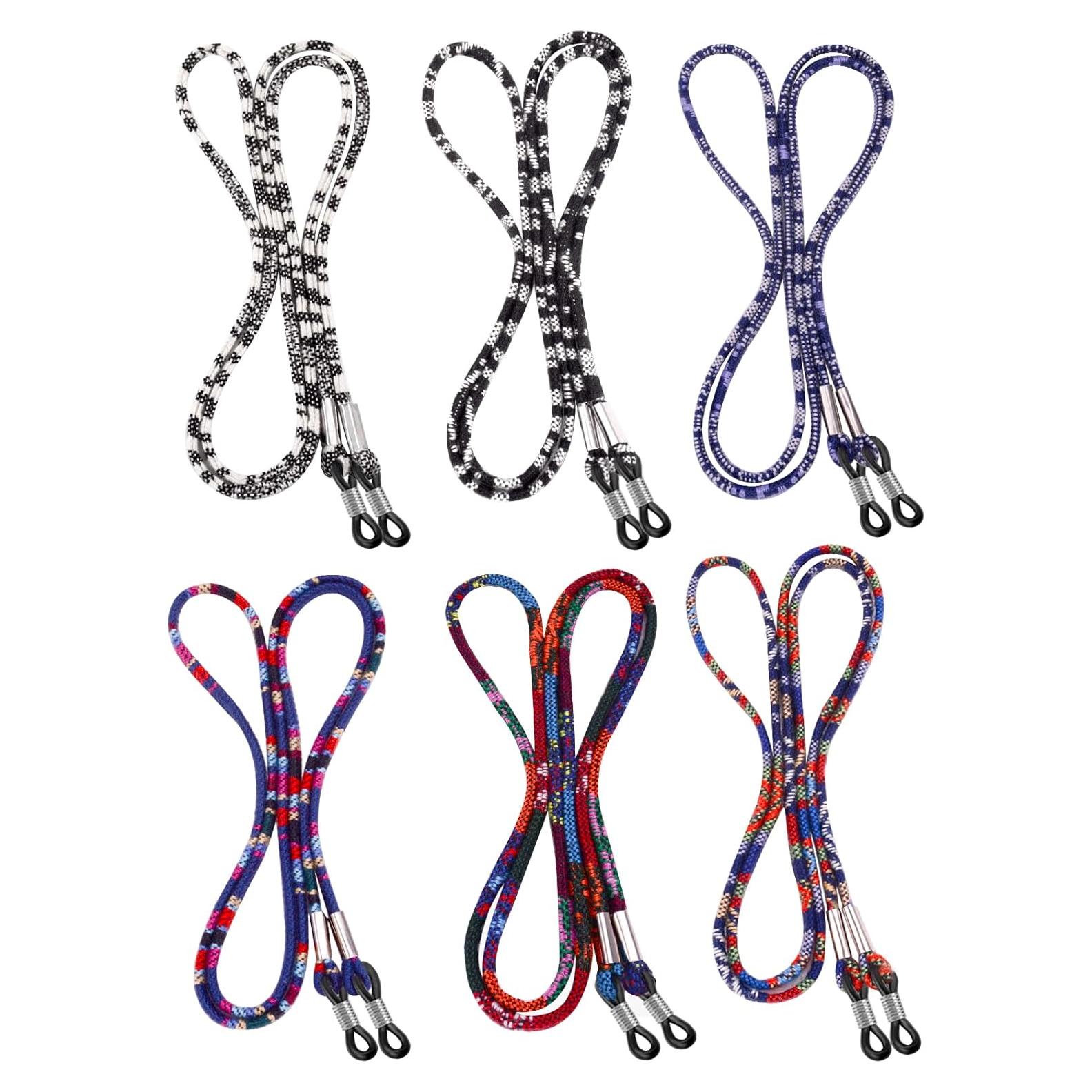 Correa para Gafas BILIONE 6 Pcs Cuero Azul Oscuro