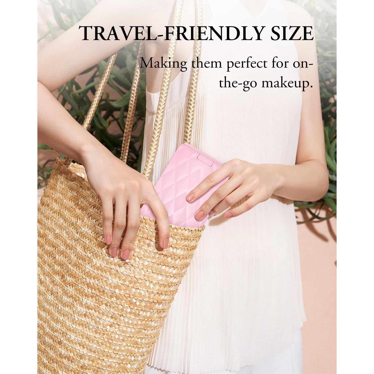 Juego de Pinceles de Maquillaje BESTOPE 20 Piezas Rosa