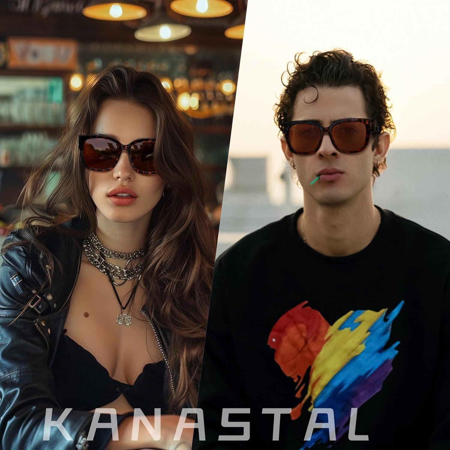 Gafas de Sol KANASTAL Polarizadas UV400 para Sobre Gafas