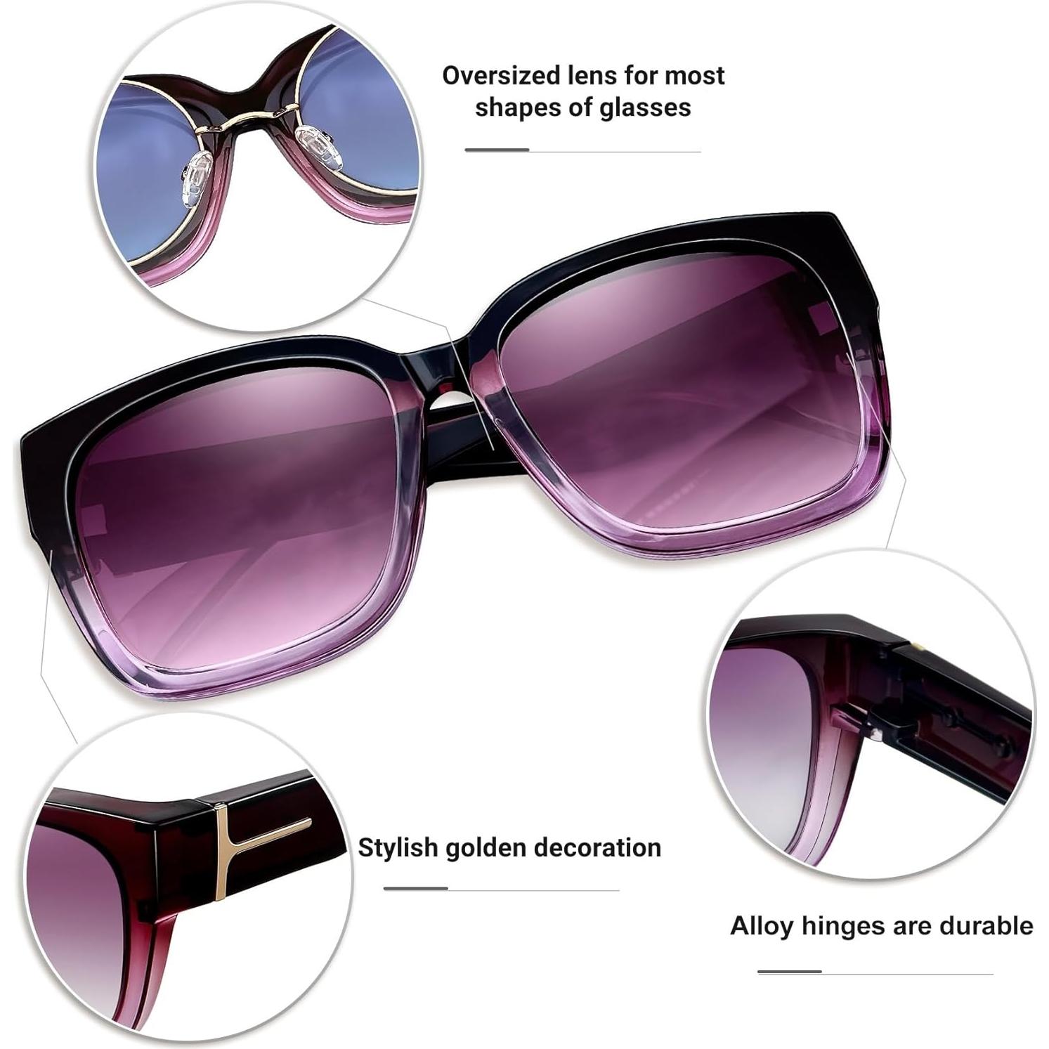 Gafas de Sol KANASTAL Polarizadas UV400 para Prescripción