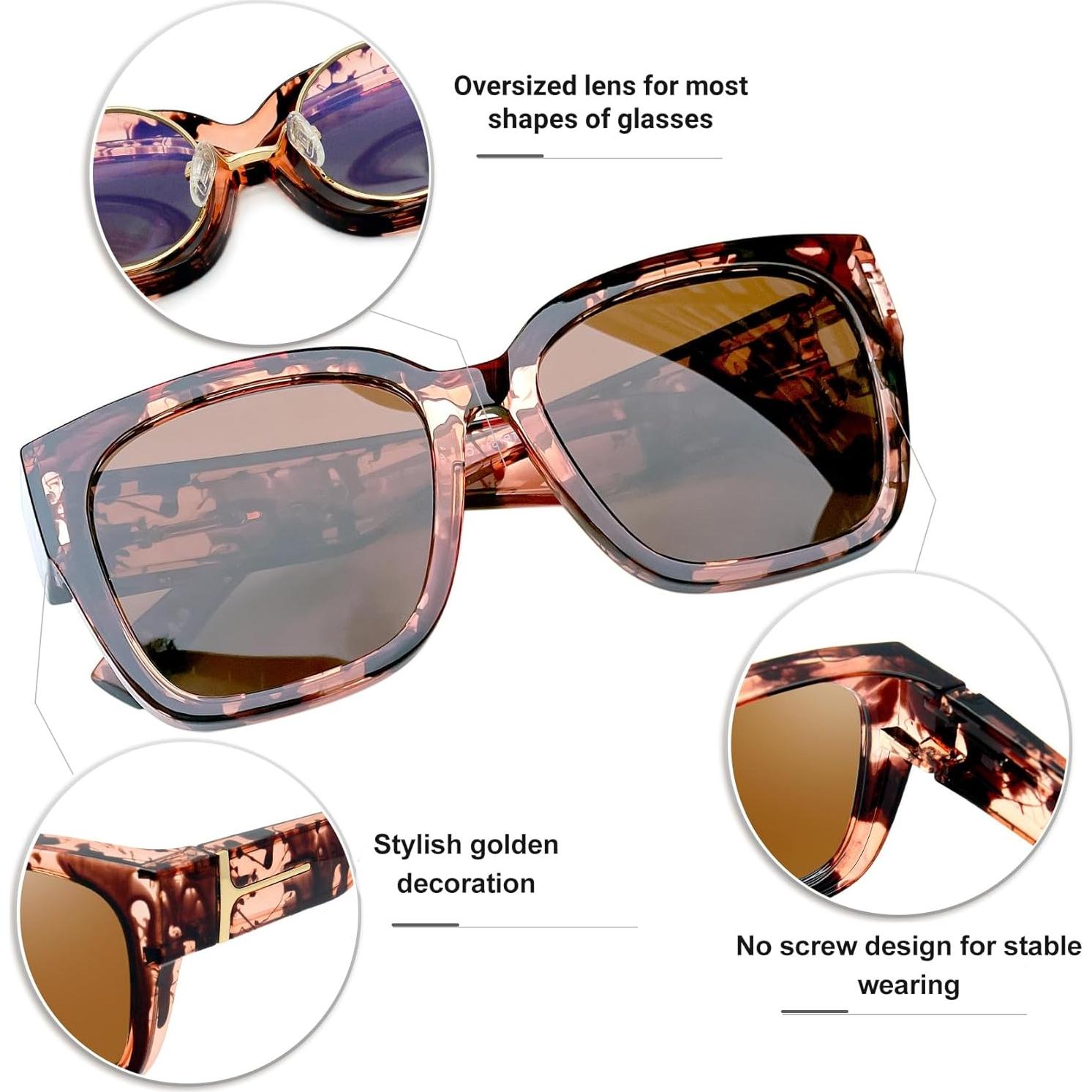 Gafas de Sol KANASTAL Polarizadas UV400 para Prescripción