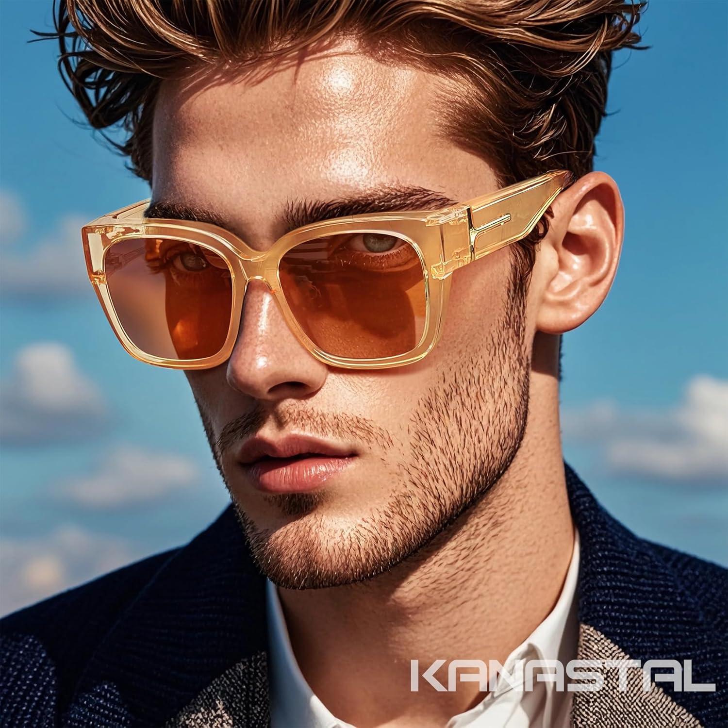 Gafas de Sol KANASTAL Polarizadas UV400 Cuadradas Unisex