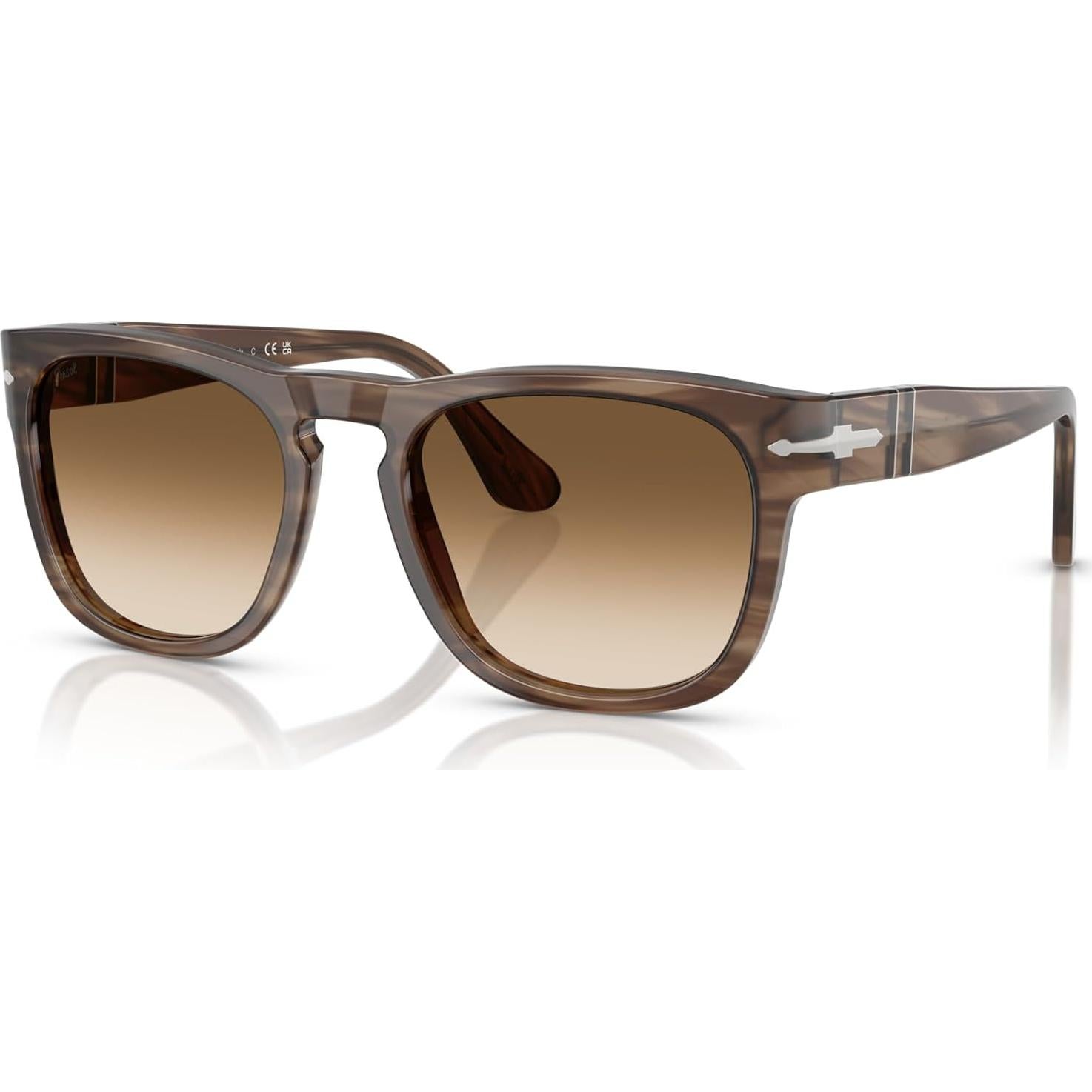 Gafas de sol cuadradas Persol PO3333S marrón degradado