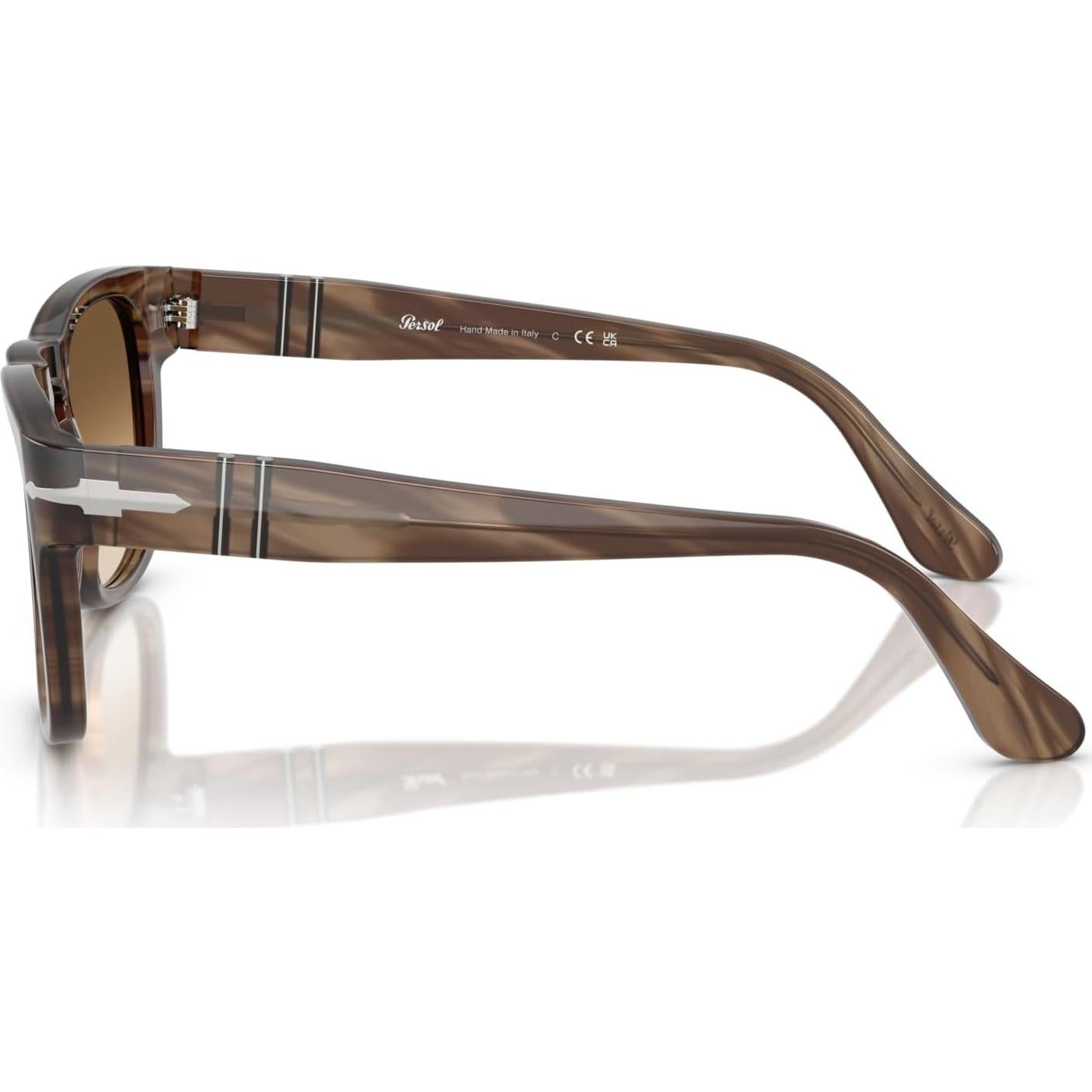 Gafas de sol cuadradas Persol PO3333S marrón degradado
