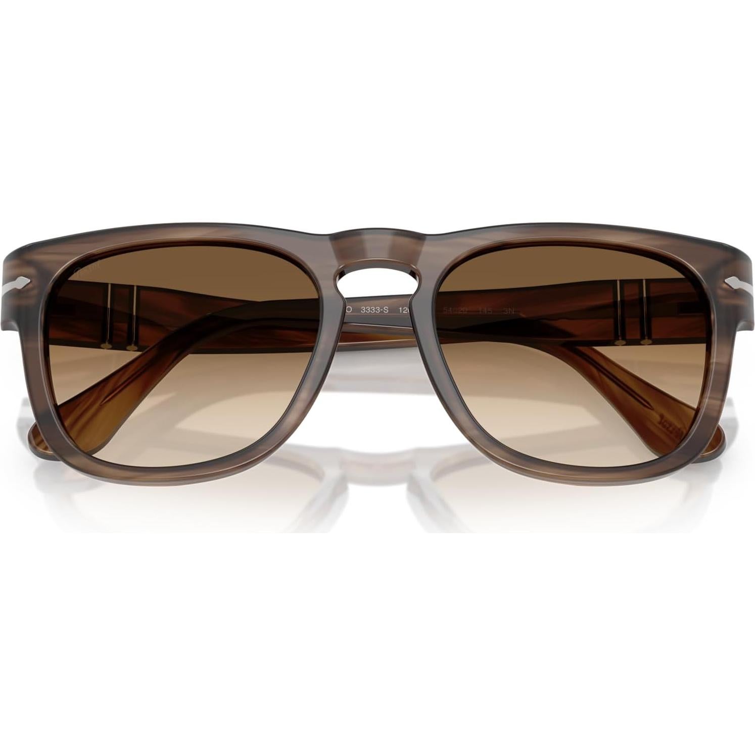 Gafas de sol cuadradas Persol PO3333S marrón degradado