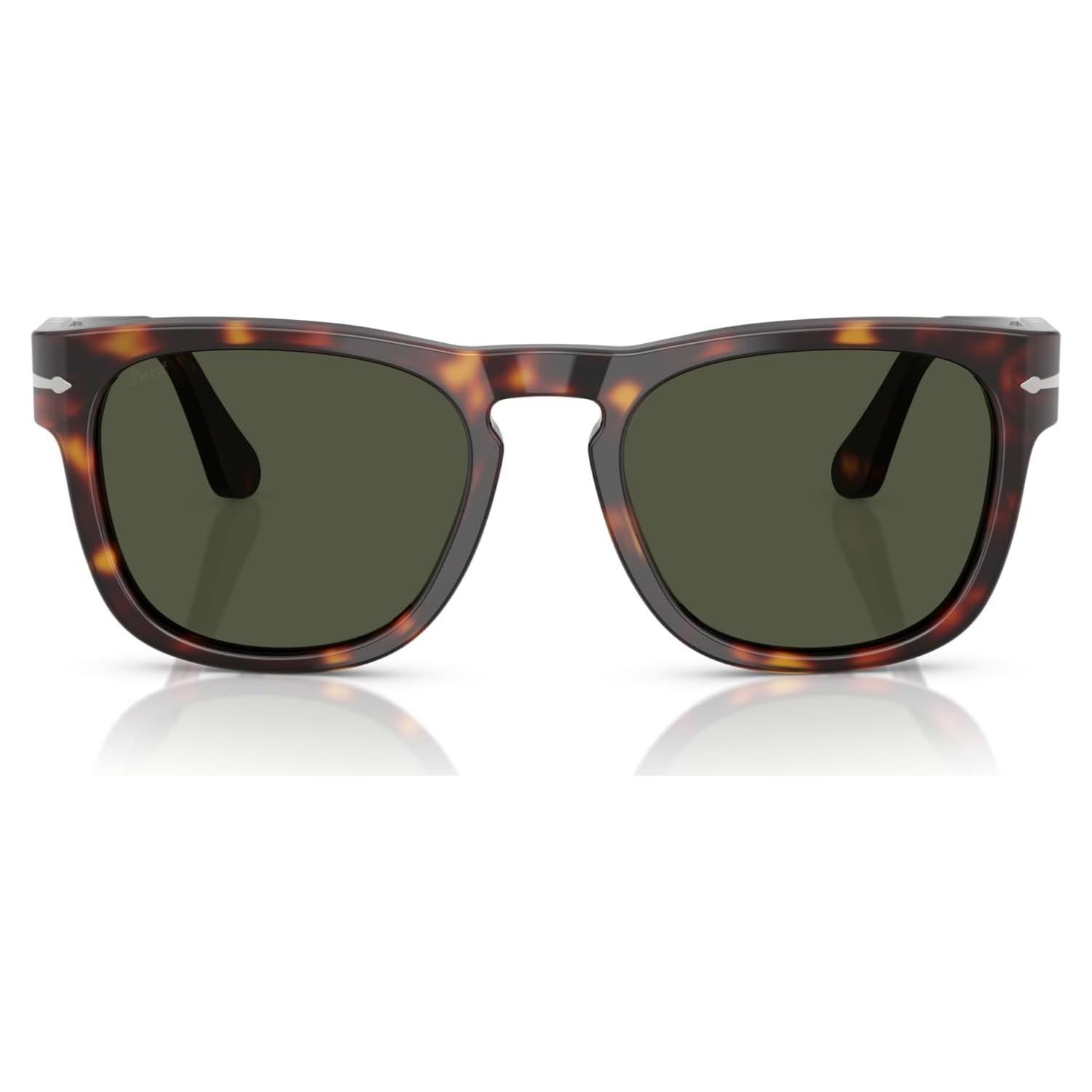 Gafas de sol cuadradas Persol PO3333S Havana Verde
