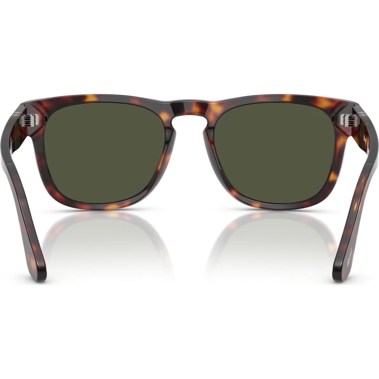 Gafas de sol cuadradas Persol PO3333S Havana Verde