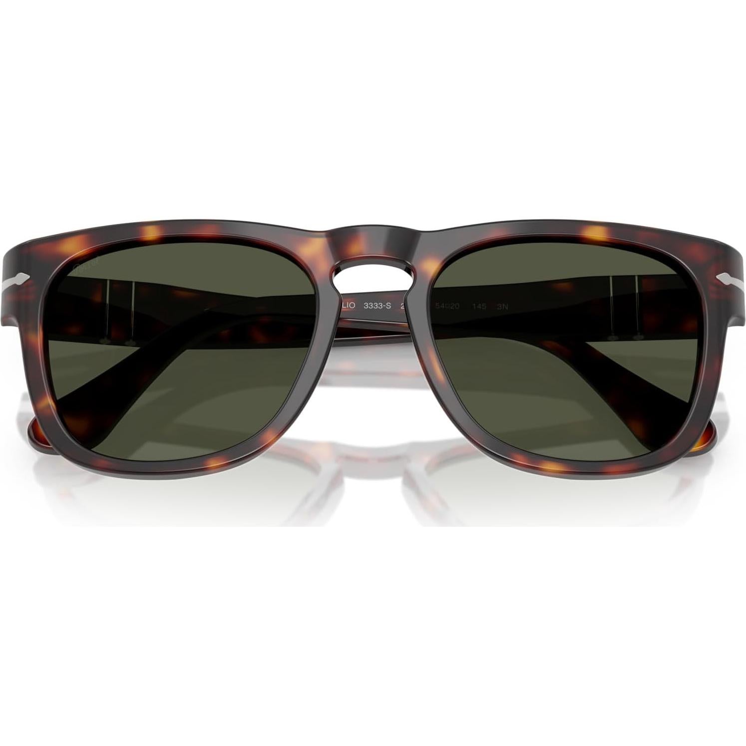 Gafas de sol cuadradas Persol PO3333S Havana Verde